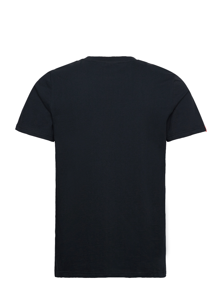 Superdry - VL HERITAGE RELAXED TEE - short-sleeved t-shirts - eclipse navy - 2