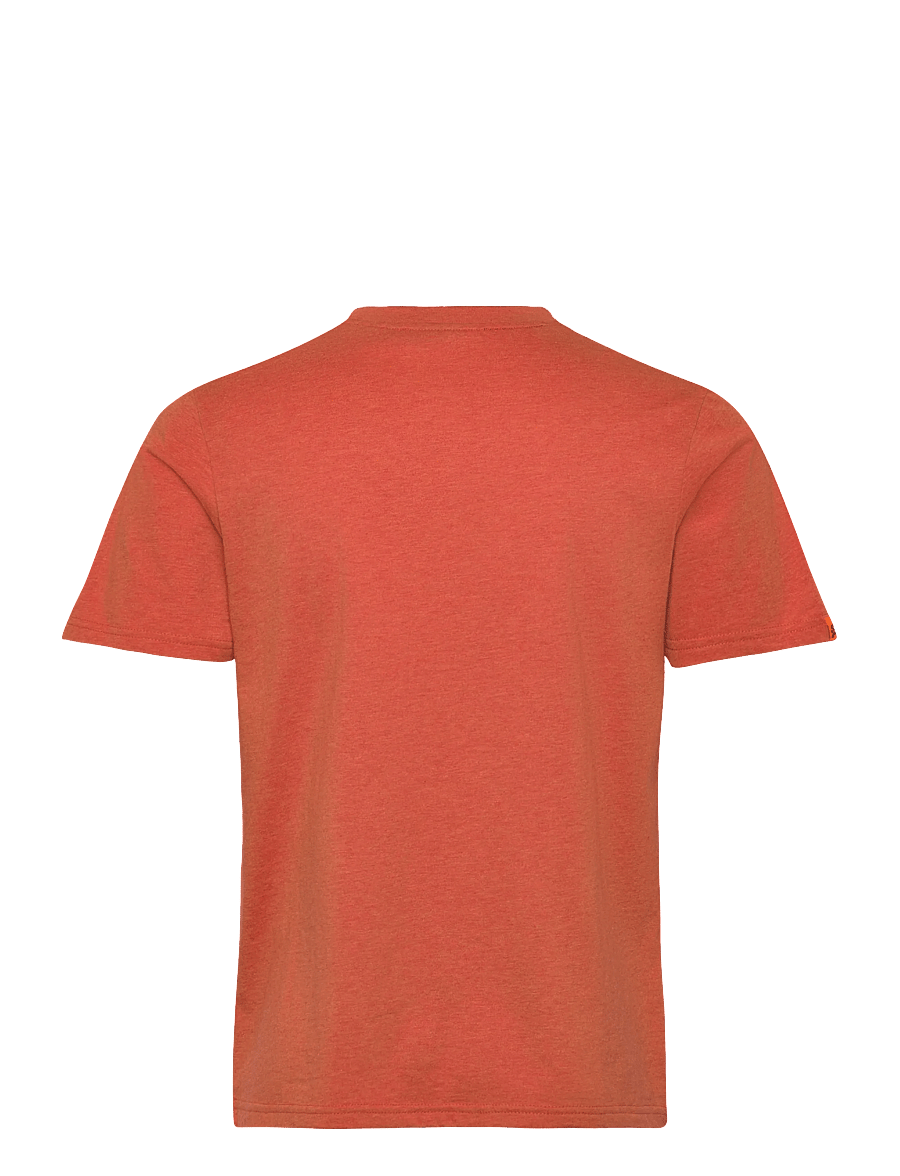 Superdry - VL HERITAGE RELAXED TEE - short-sleeved t-shirts - rust orange marl - 2