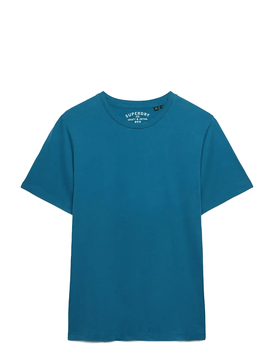 Superdry - CLASSIC ESSENTIAL TEE - short-sleeved t-shirts - copen blue - 1