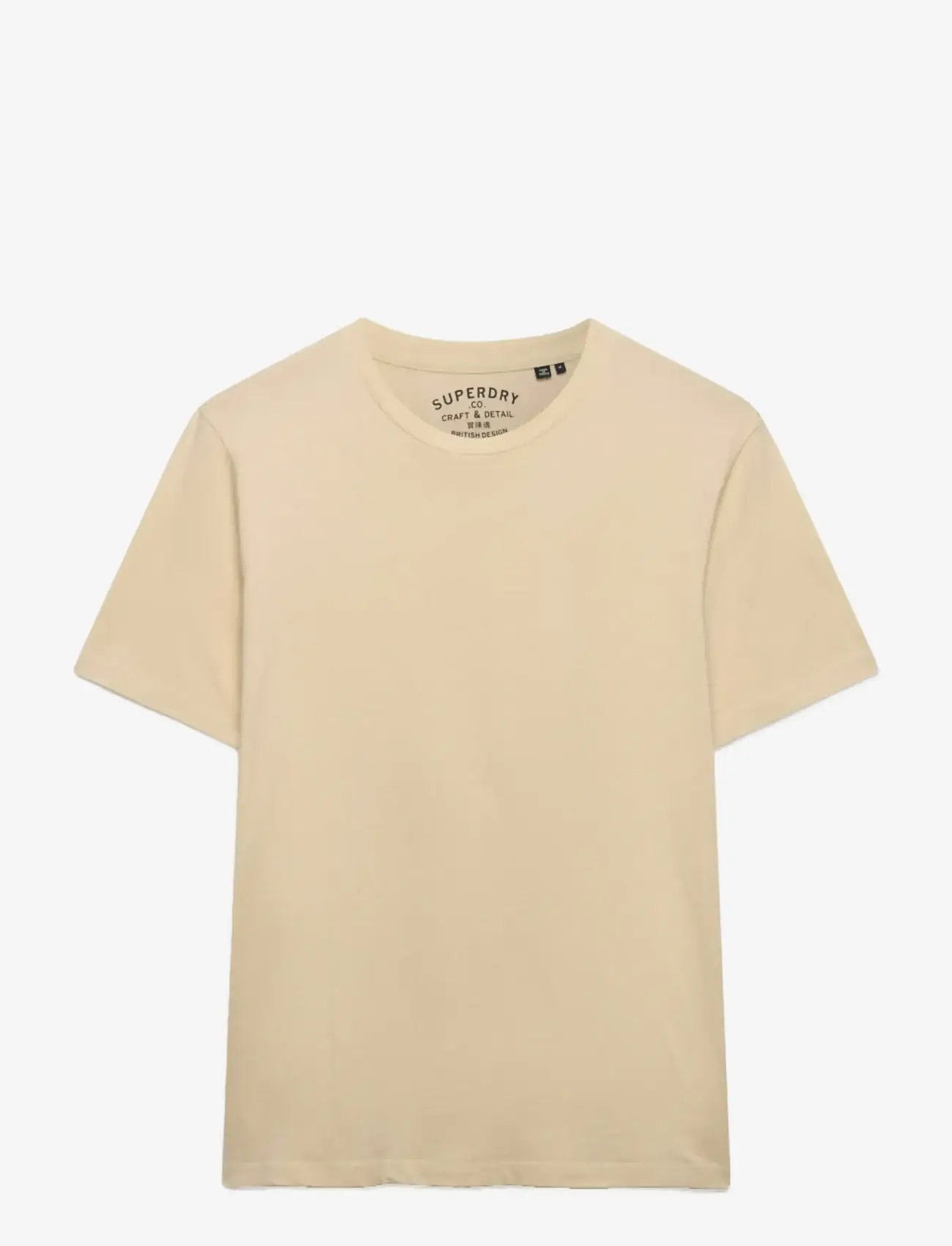 Superdry - CLASSIC ESSENTIAL TEE - kortærmede t-shirts - oatmeal beige - 1