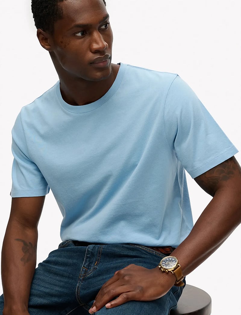 Superdry - CLASSIC ESSENTIAL TEE - lühikeste varrukatega t-särgid - seafoam blue - 3
