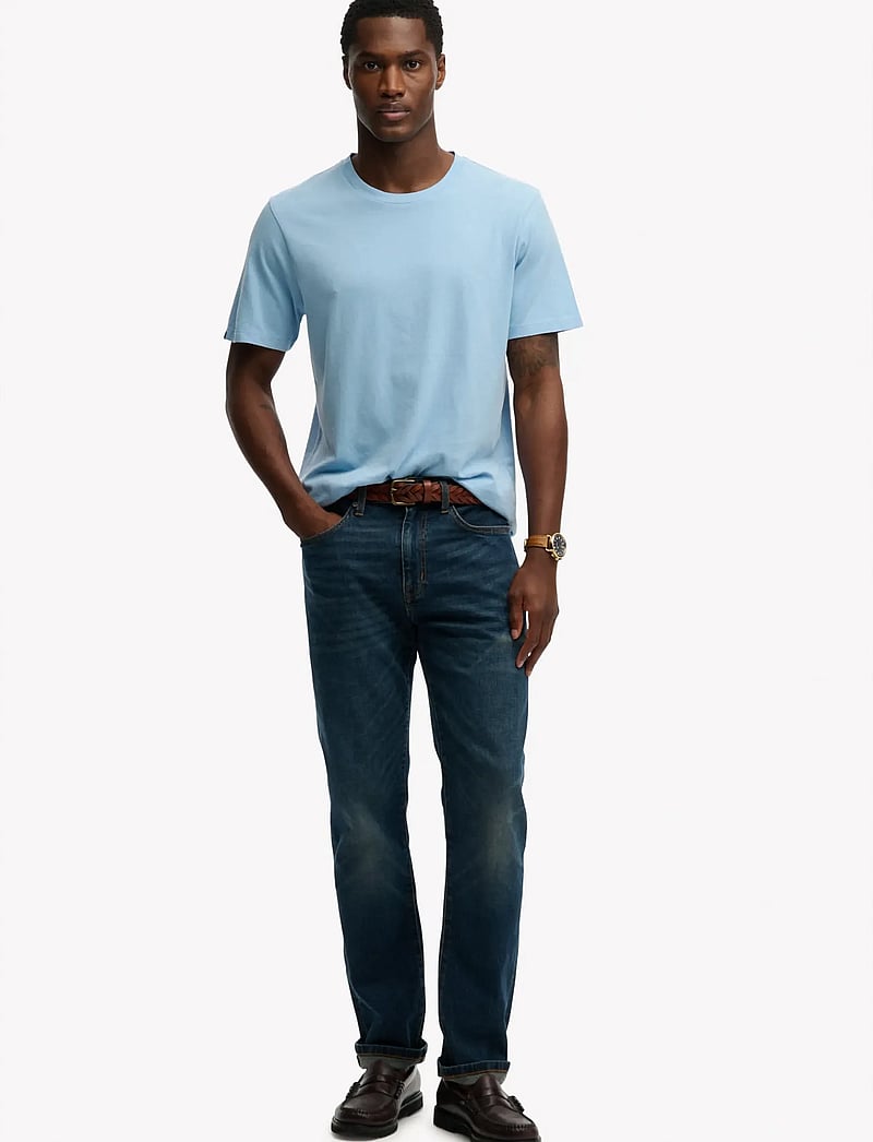 Superdry - CLASSIC ESSENTIAL TEE - lühikeste varrukatega t-särgid - seafoam blue - 4
