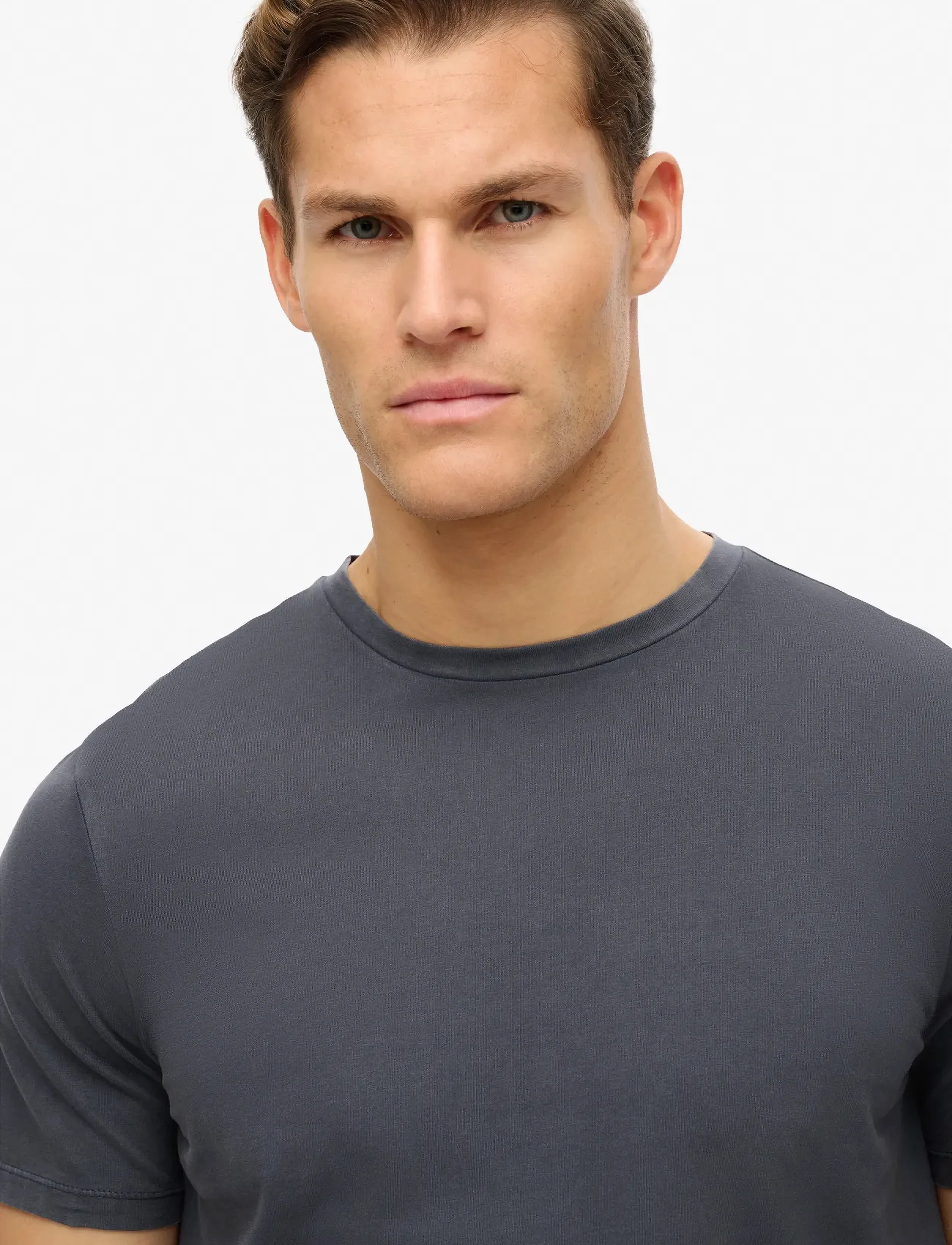 Superdry - CLASSIC ESSENTIAL TEE - madalaimad hinnad - washed eclipse navy - 3