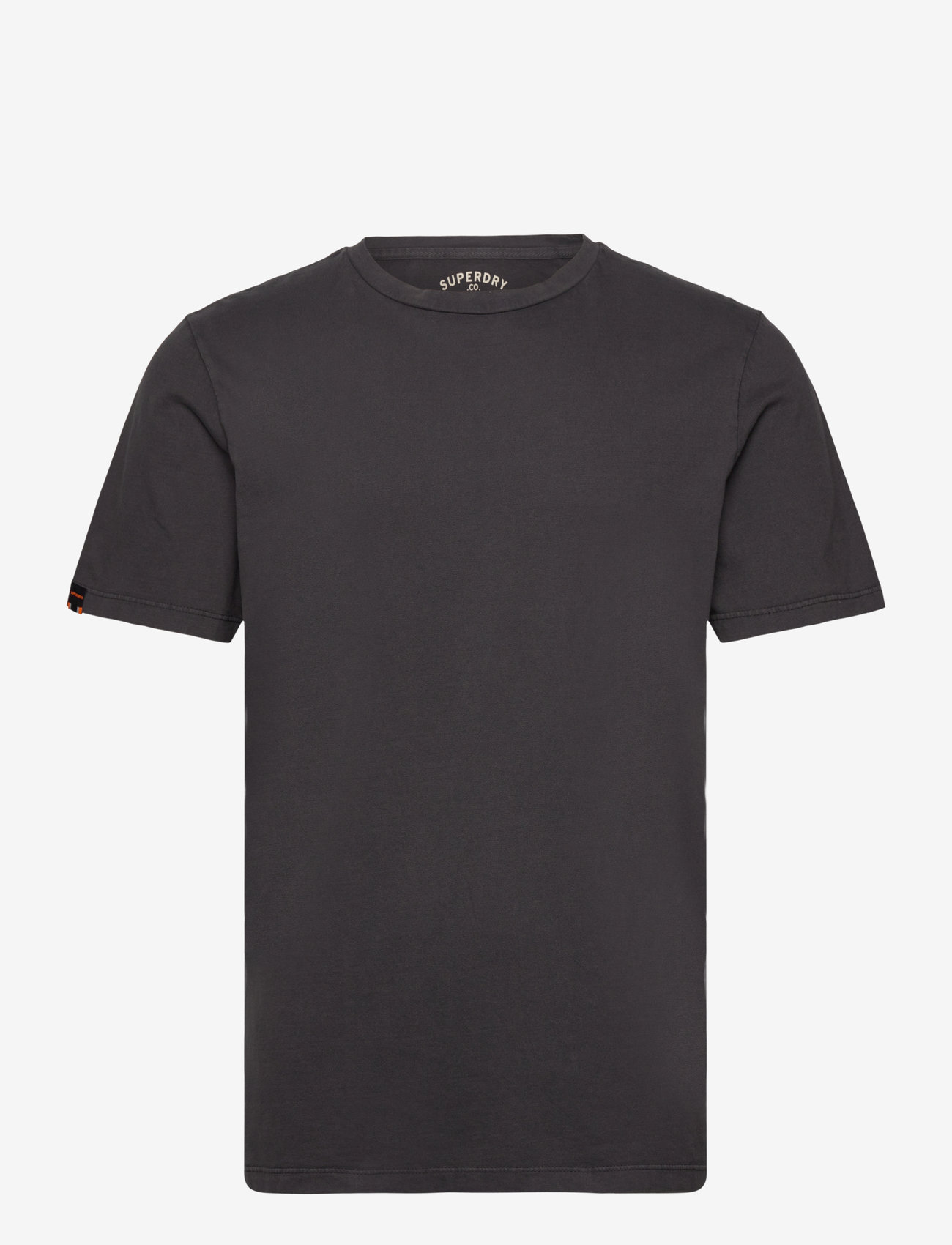 Superdry - CLASSIC ESSENTIAL TEE - die niedrigsten preise - washed jet black - 0