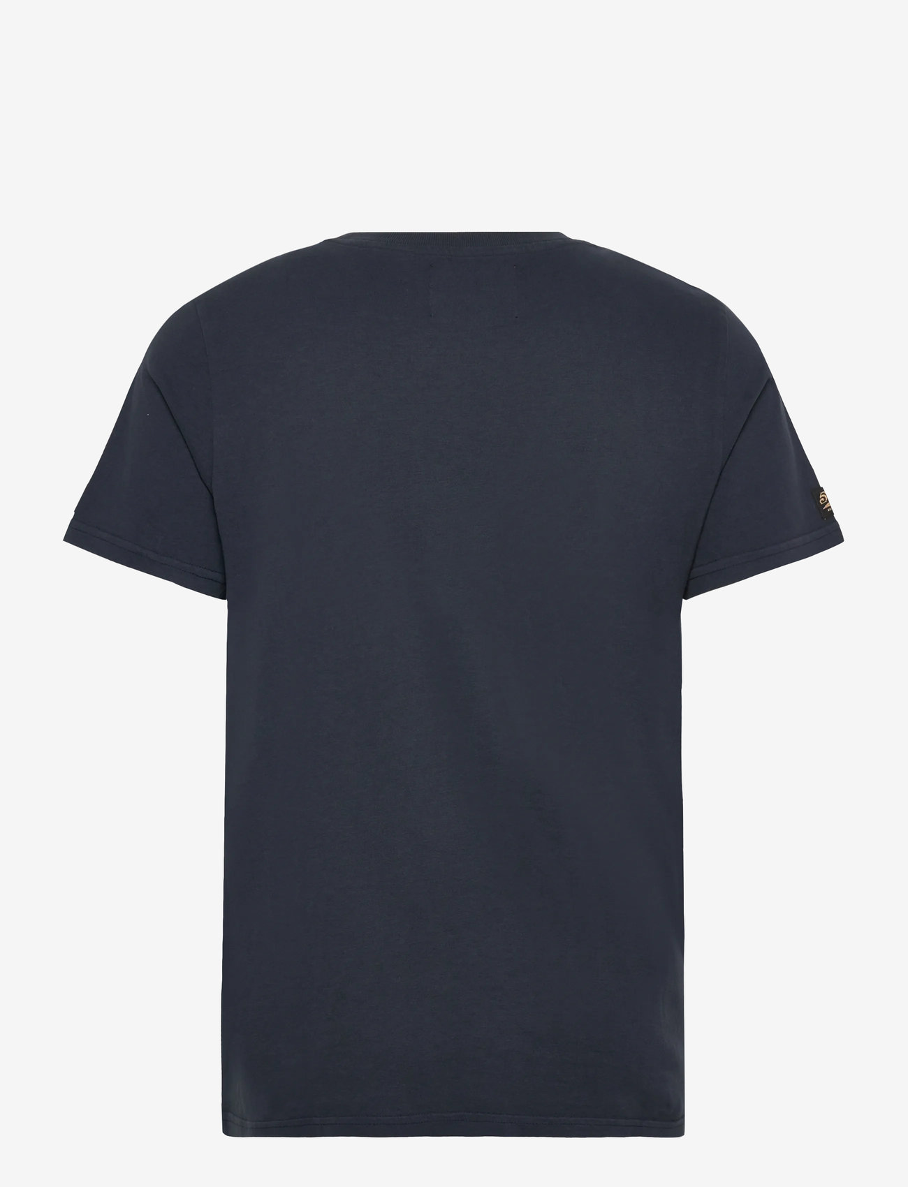 Superdry - HERITAGE BRAND RELAXED TEE - short-sleeved t-shirts - eclipse navy - 2