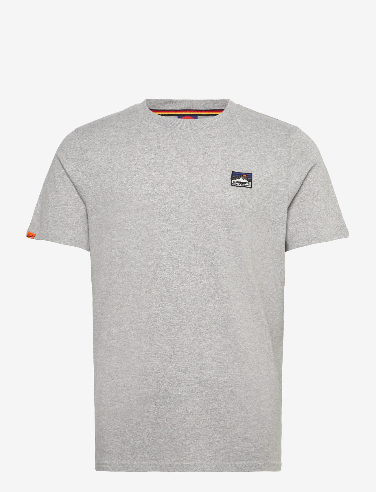 Superdry - GREAT OUTDOORS EMB RELAXED TEE - kurzärmelig - athletic grey marl - 1