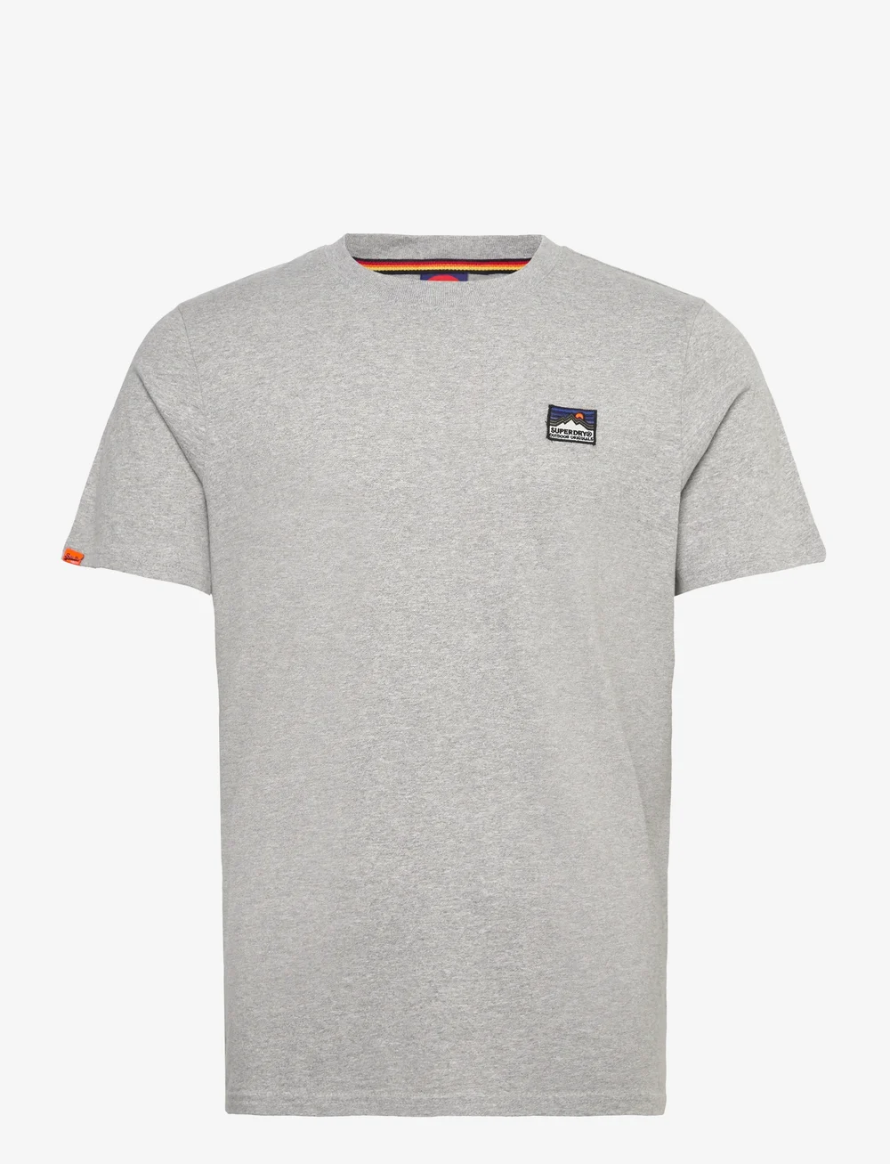 Superdry - GREAT OUTDOORS EMB RELAXED TEE - kortærmede t-shirts - athletic grey marl - 1