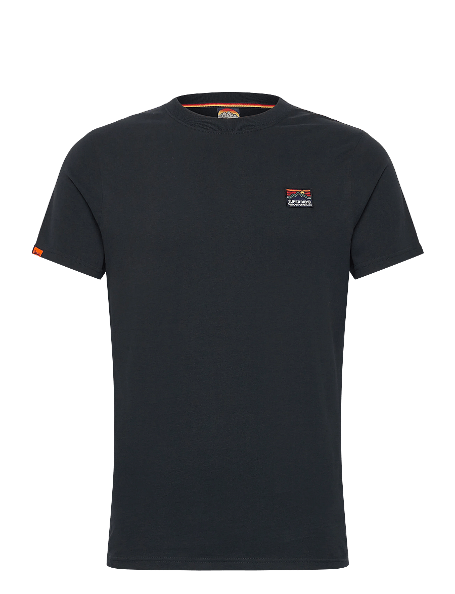 Superdry - GREAT OUTDOORS EMB RELAXED TEE - kortærmede t-shirts - eclipse navy - 1