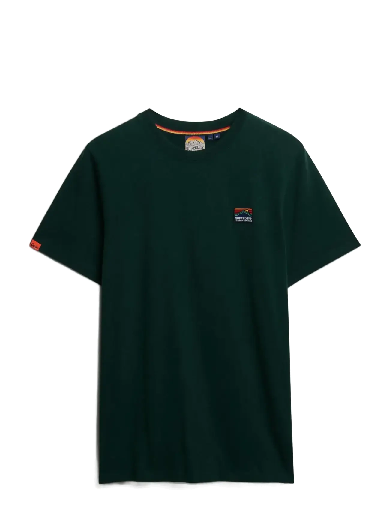 Superdry GREAT OUTDOORS EMB RELAXED TEE - Superdry - ENAMEL GREEN / green