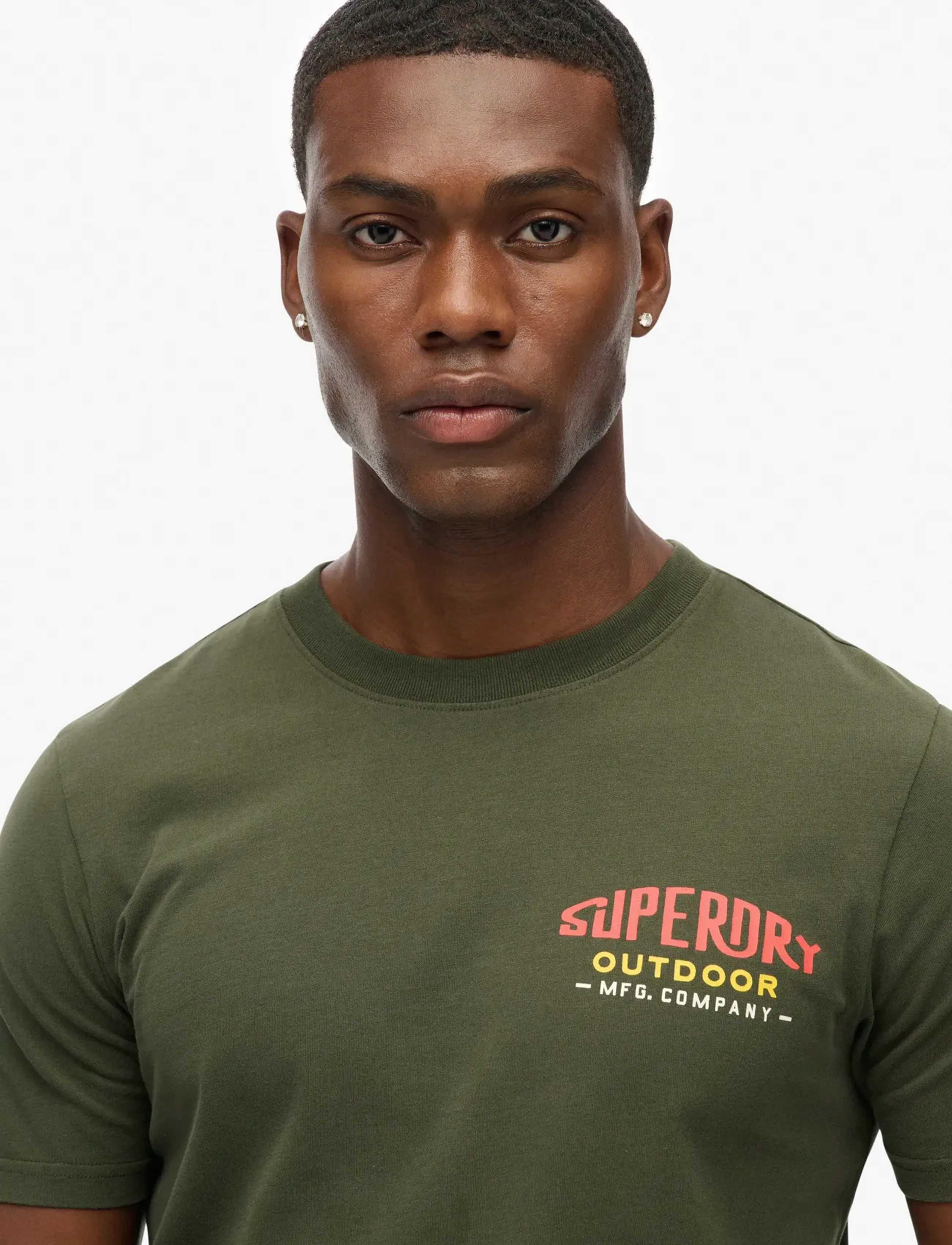 Superdry - MOUNTAIN RELAXED TEE - madalaimad hinnad - surplus goods olive green - 2