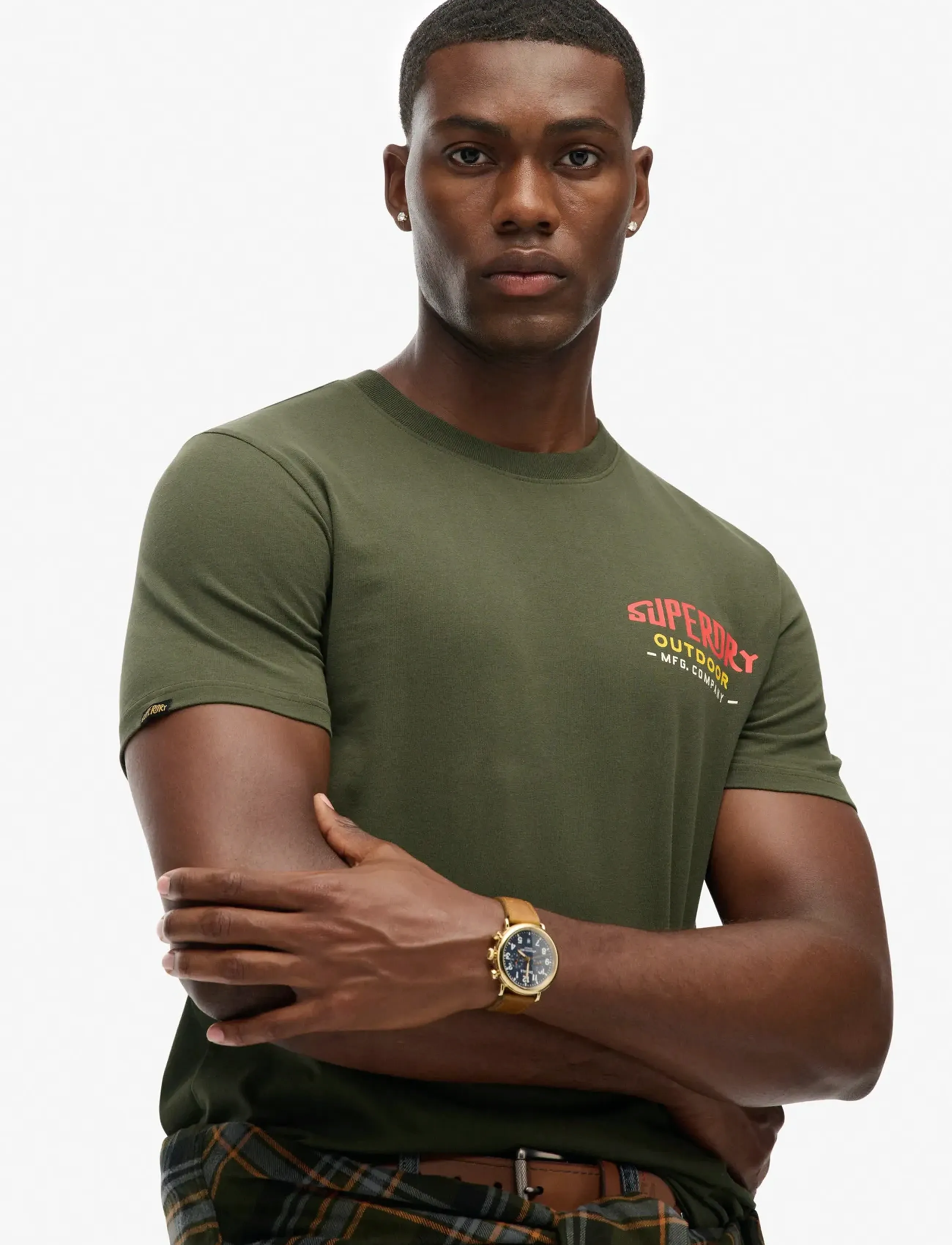 Superdry - MOUNTAIN RELAXED TEE - madalaimad hinnad - surplus goods olive green - 3