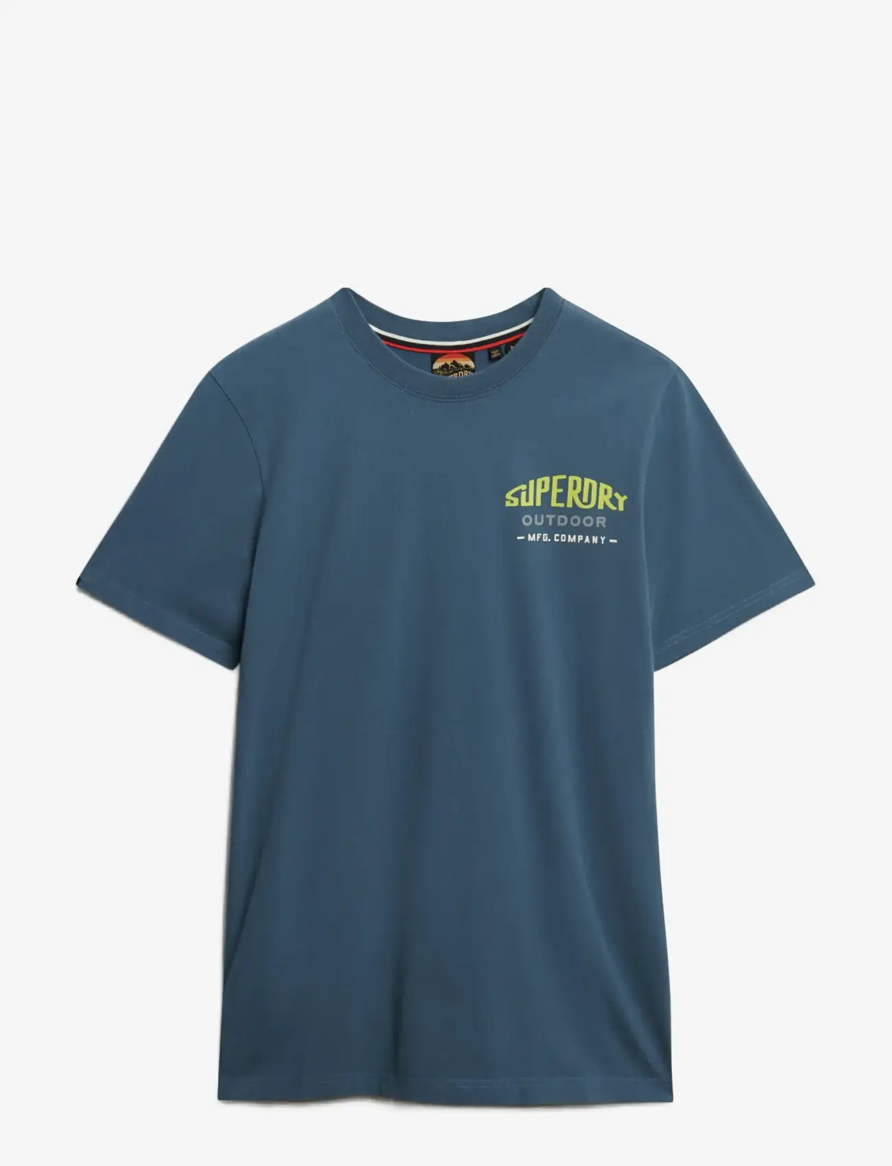 Superdry - MOUNTAIN RELAXED TEE - sügisesed riided - orion blue - 0