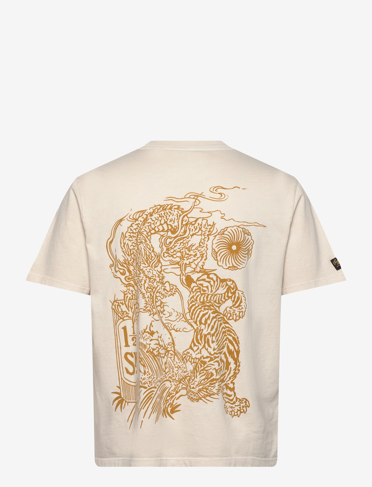 Superdry - TOKYO NARRATIVE LOOSE TEE - kortærmede t-shirts - rainy day grey - 2