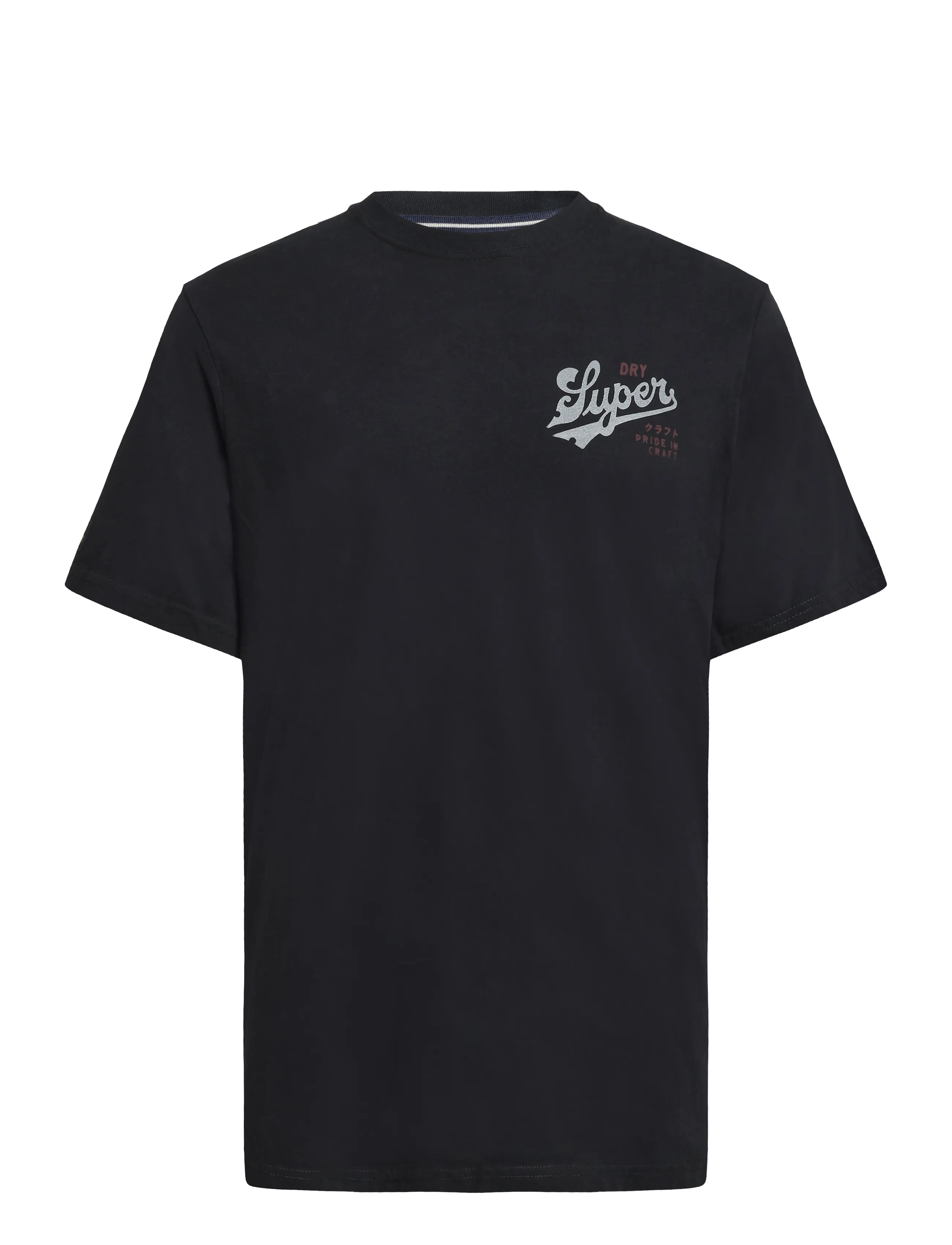 Superdry - TAP ROOM OVERSIZED TEE - kortärmade t-shirts - black - 1