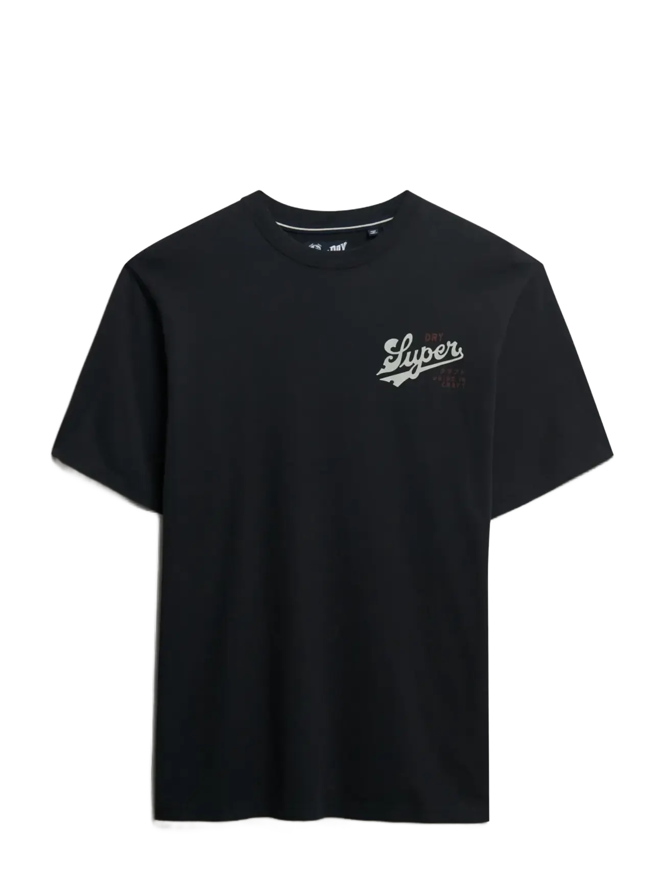 Superdry - TAP ROOM OVERSIZED TEE - black - 1