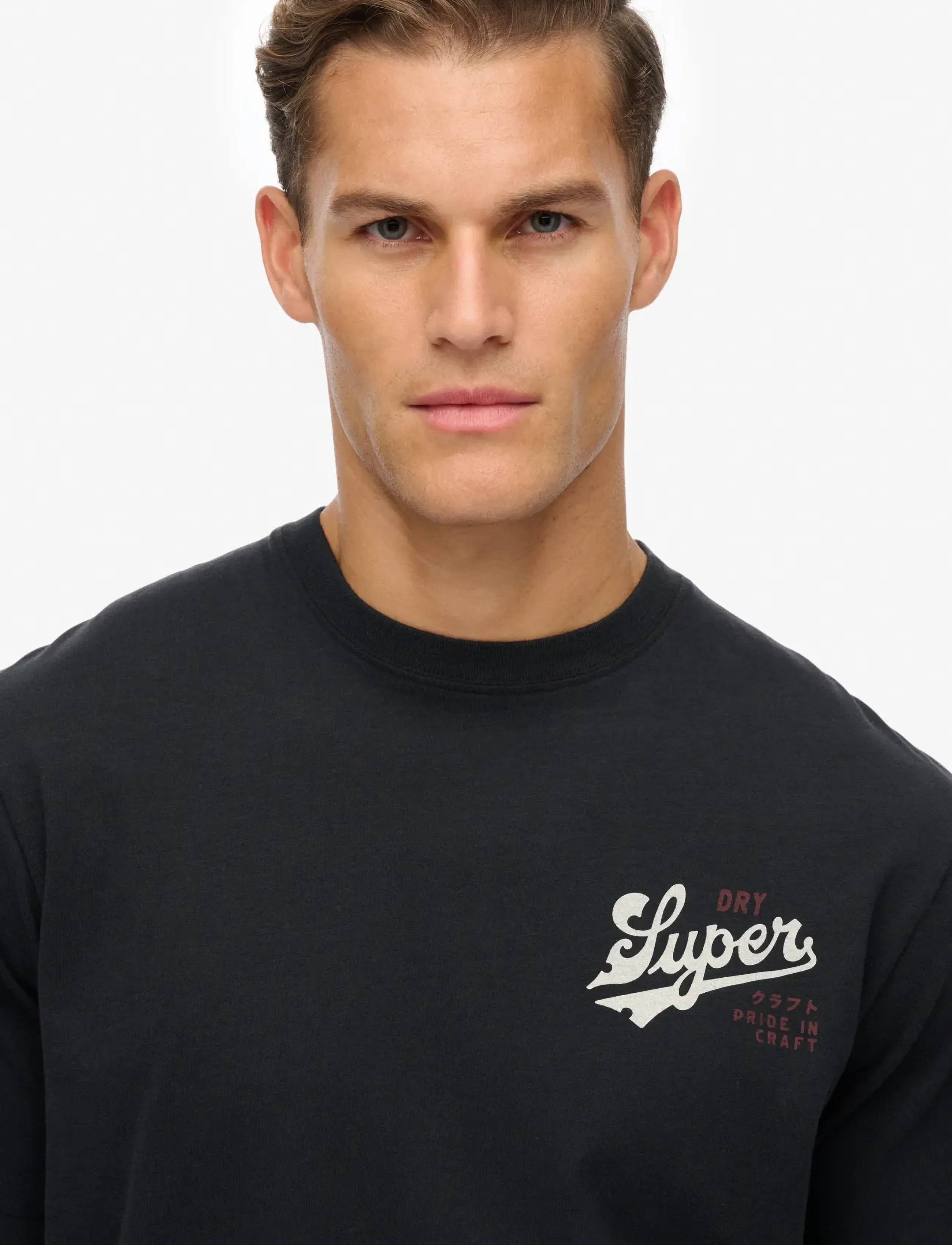 Superdry - TAP ROOM OVERSIZED TEE - black - 3