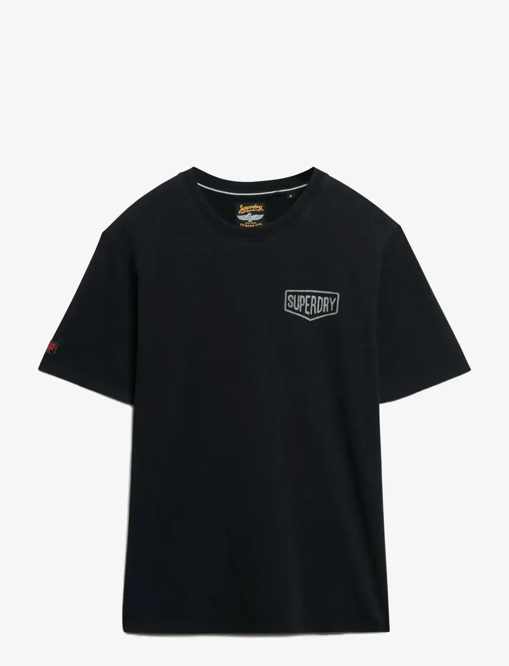 Superdry - WORK TAB LOOSE TEE - kurzärmelig - black - 1