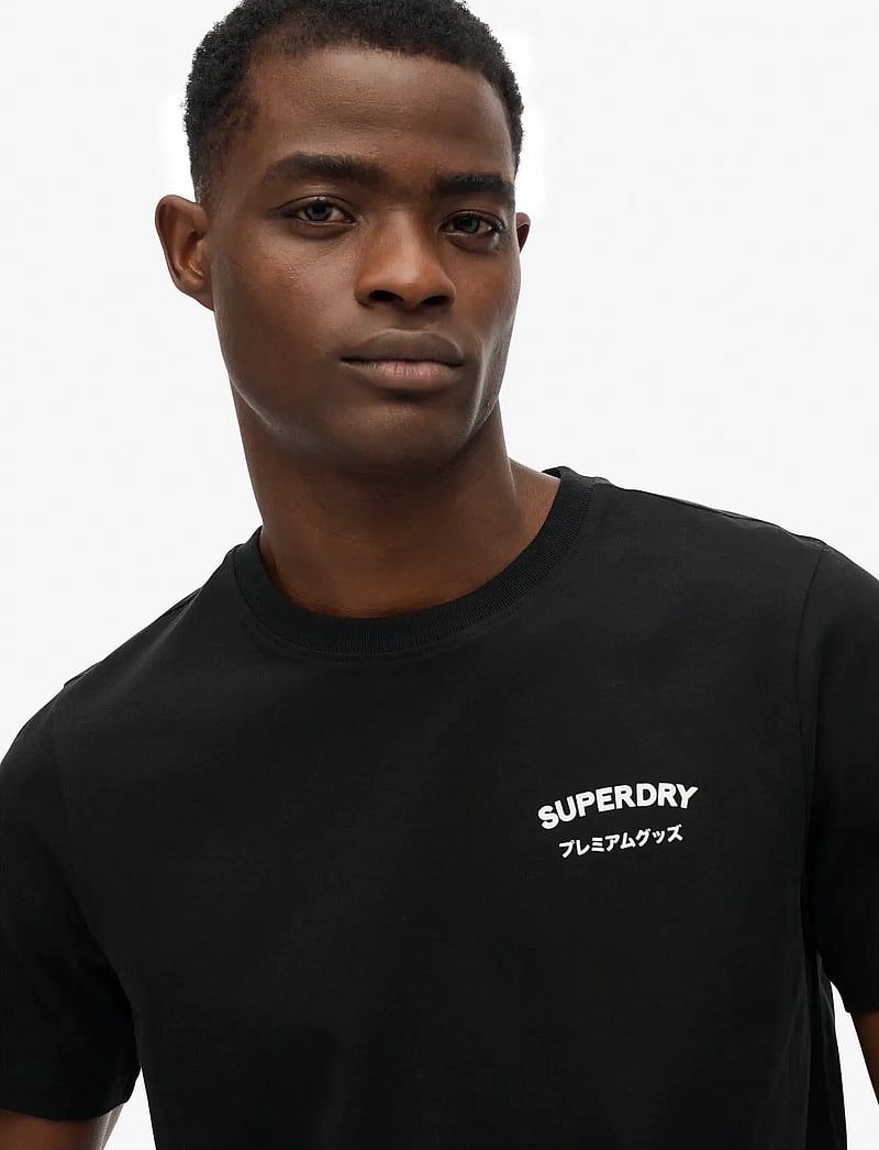Superdry - BRITISH DESIGN RELAXED TEE - short-sleeved t-shirts - black - 3
