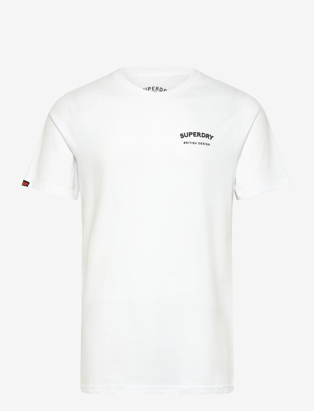 Superdry - BRITISH DESIGN RELAXED TEE - efterårstøj - optic - 1