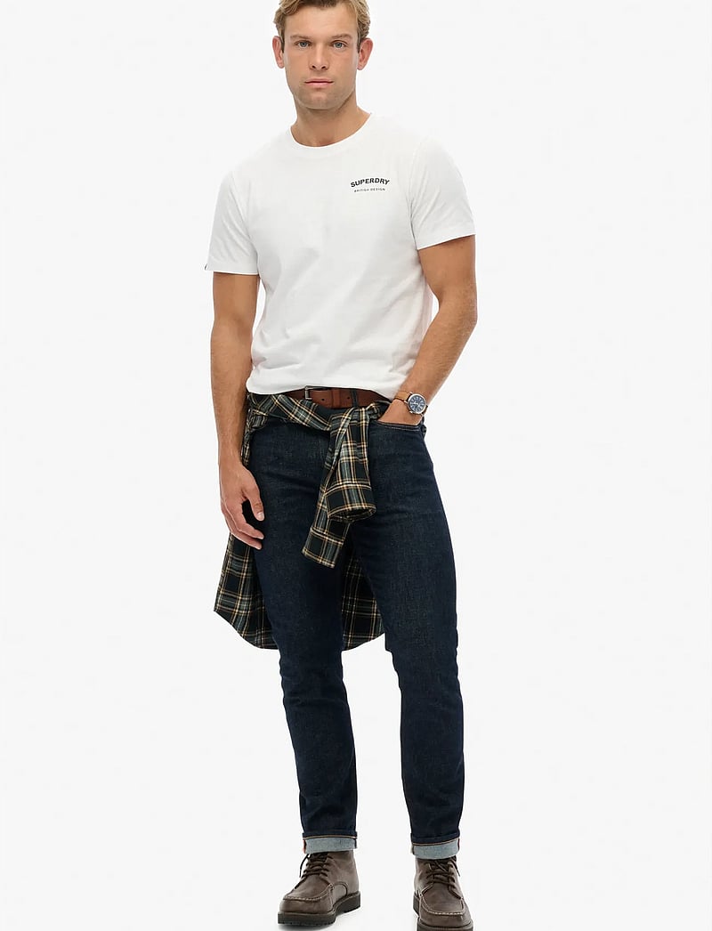 Superdry - BRITISH DESIGN RELAXED TEE - optic - 3
