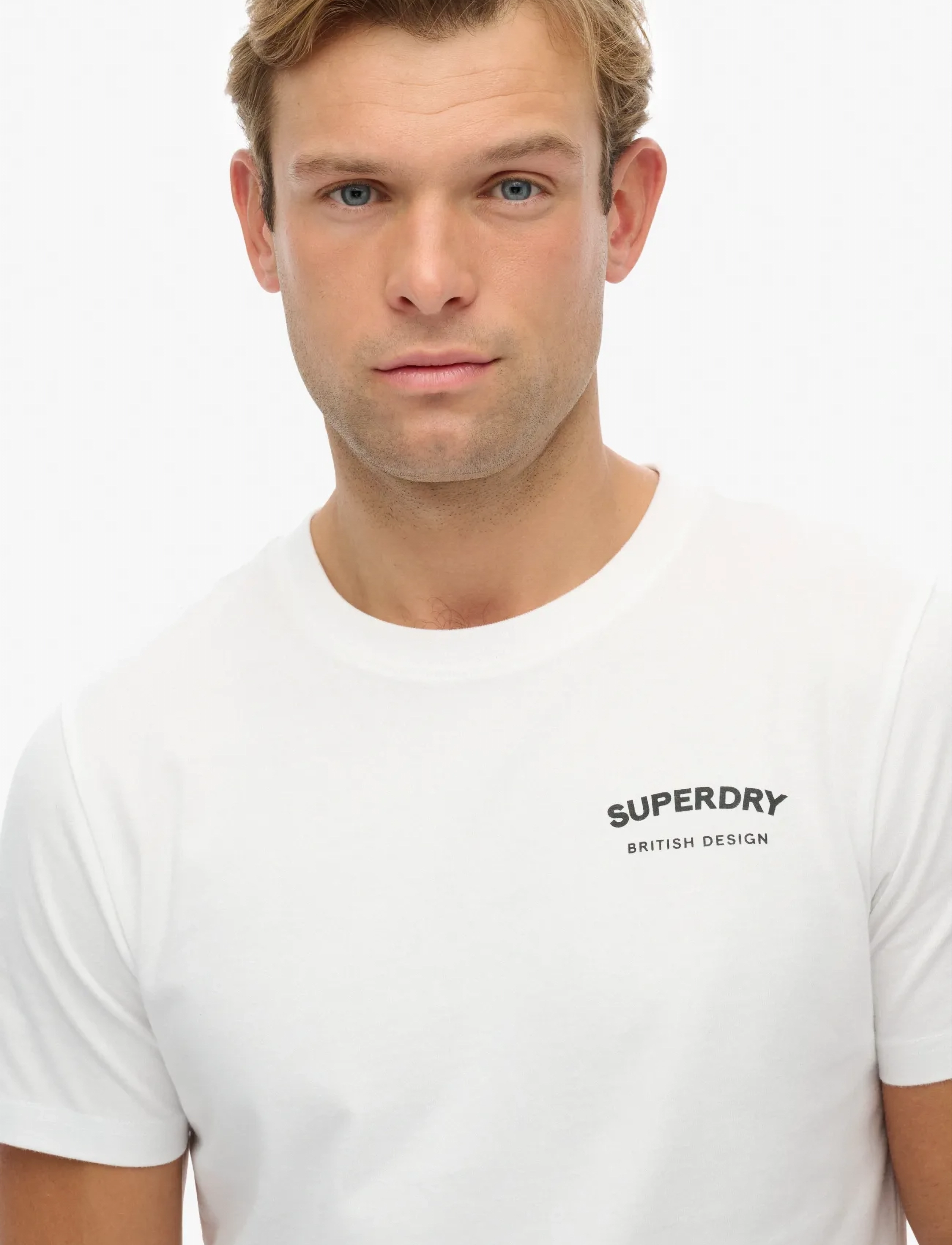 Superdry - BRITISH DESIGN RELAXED TEE - optic - 4