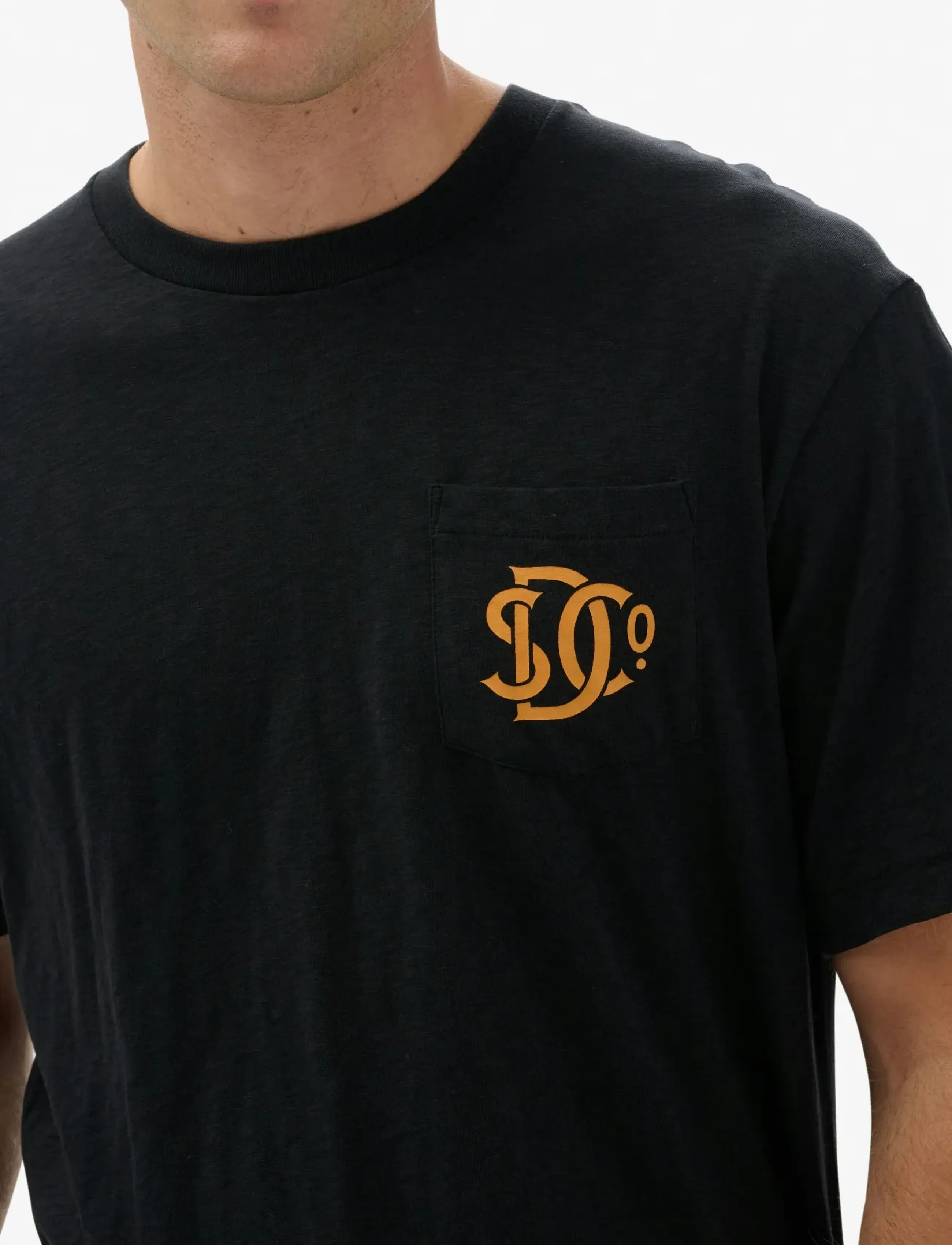 Superdry - MERCHANT GRAPHIC TEE - kortärmade t-shirts - manor house black - 5