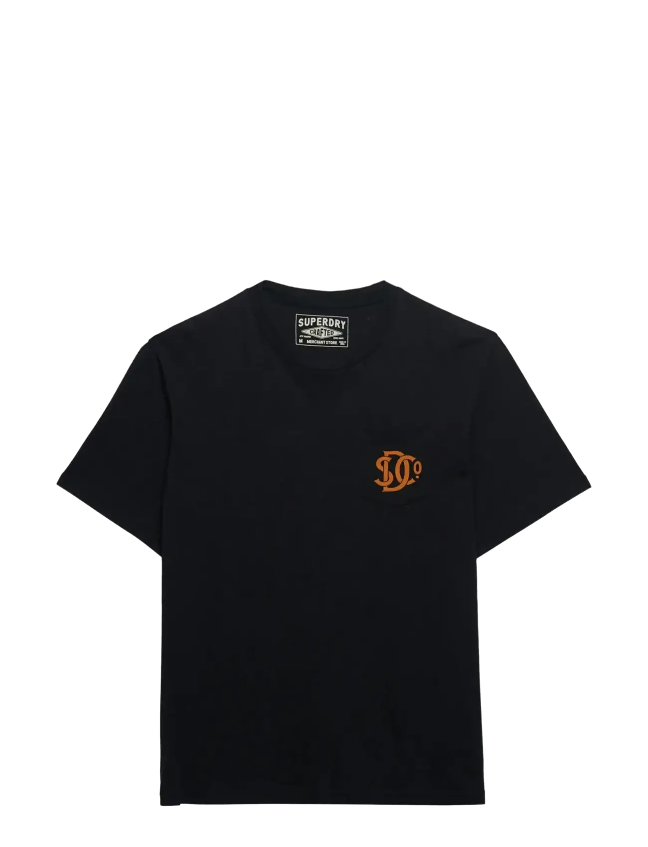 Superdry - MERCHANT GRAPHIC TEE - kortärmade t-shirts - manor house black - 2
