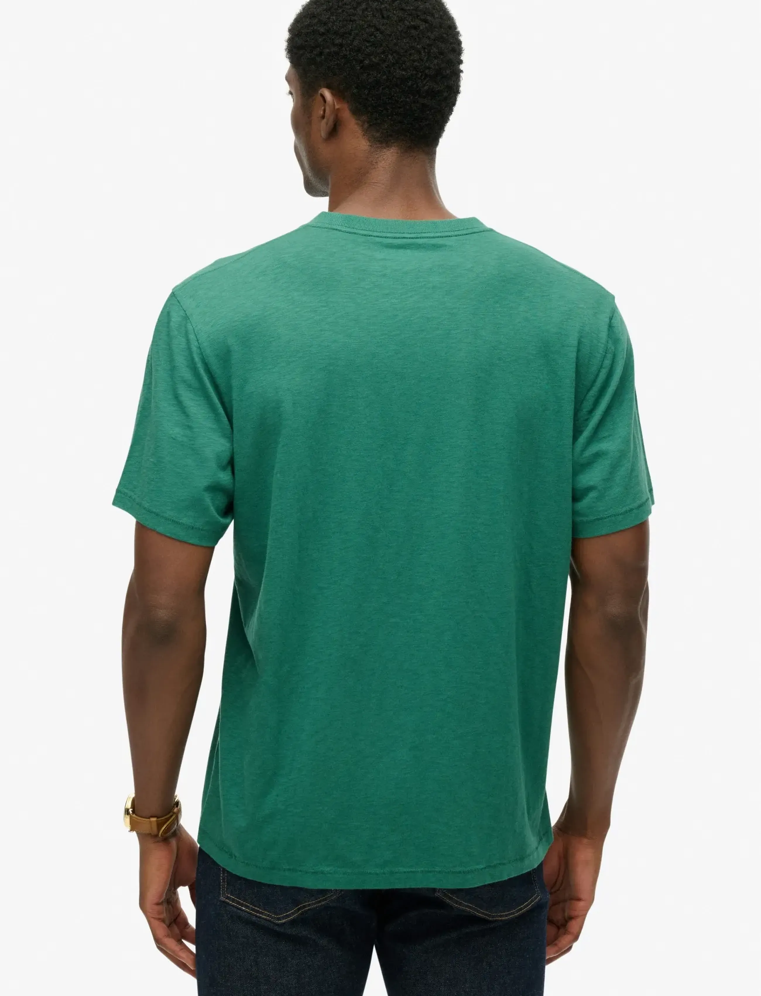 Superdry - MERCHANT GRAPHIC TEE - kortärmade t-shirts - pine green - 3