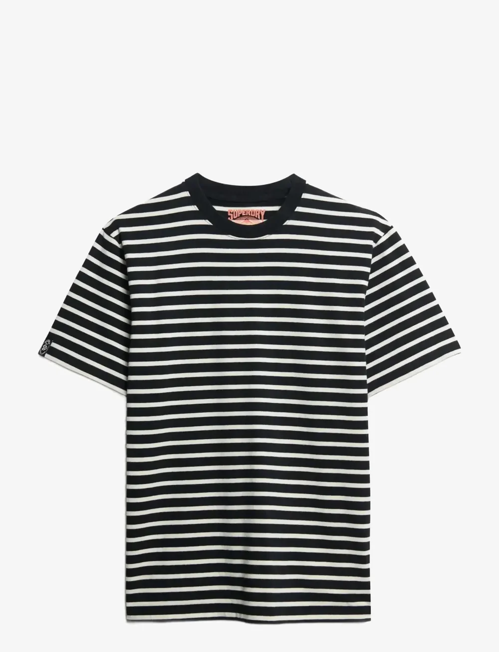 Superdry - MERCHANT STRIPE TEE - kurzärmelig - black stripe - 1