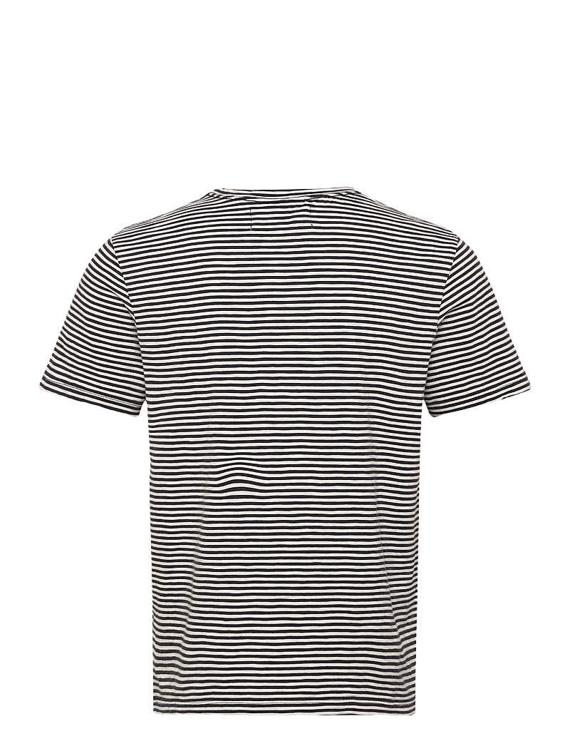 Superdry - CLASSIC ESSENTIAL STRIPE TEE - kurzärmelig - prep navy stripe - 2