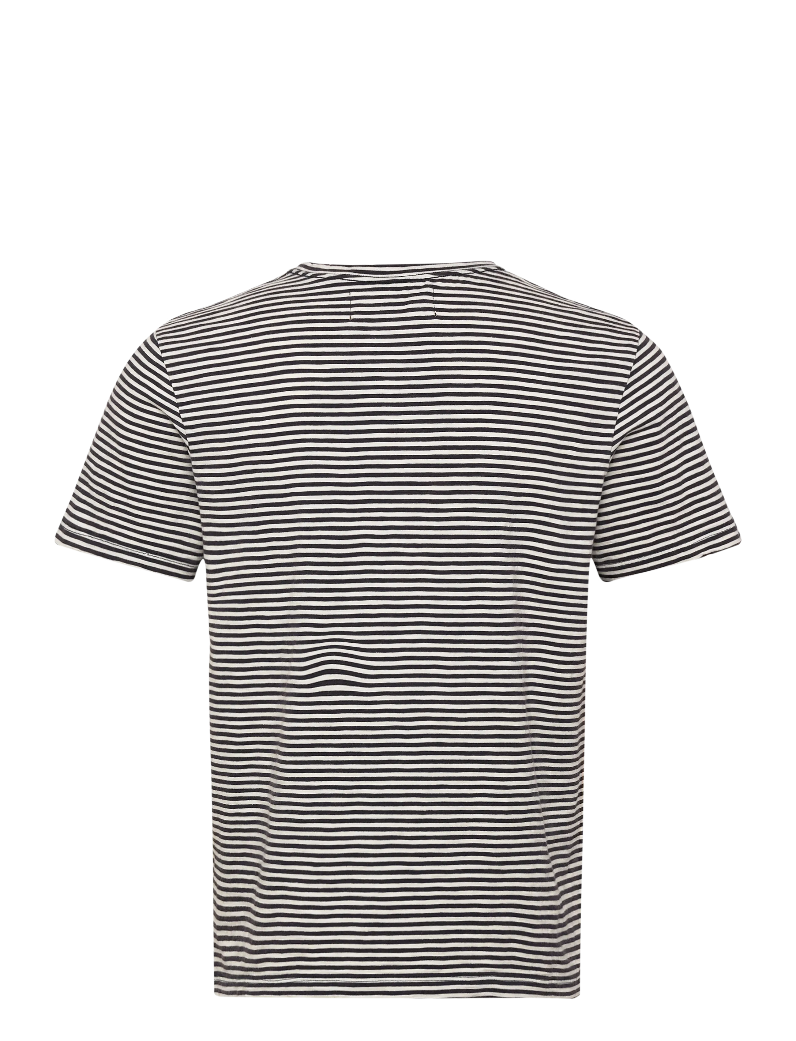Superdry - CLASSIC ESSENTIAL STRIPE TEE - laveste priser - prep navy stripe - 2