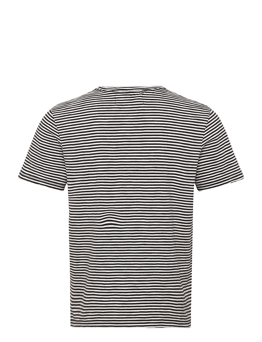 Superdry - CLASSIC ESSENTIAL STRIPE TEE - stutterma bolir - prep navy stripe - 2