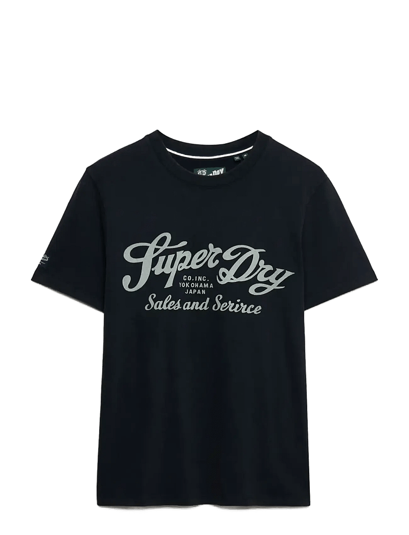 Superdry - INDUSTRY WORKER RELAXED TEE - kurzärmelig - eclipse navy - 1