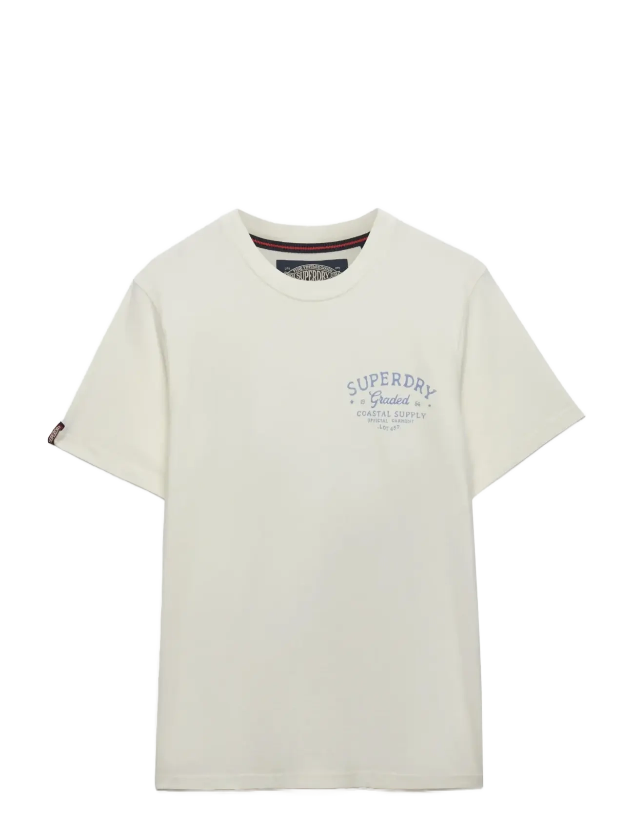 SUPERDRY Lo-Fi Dockside Tee Cream - XXL - Herren