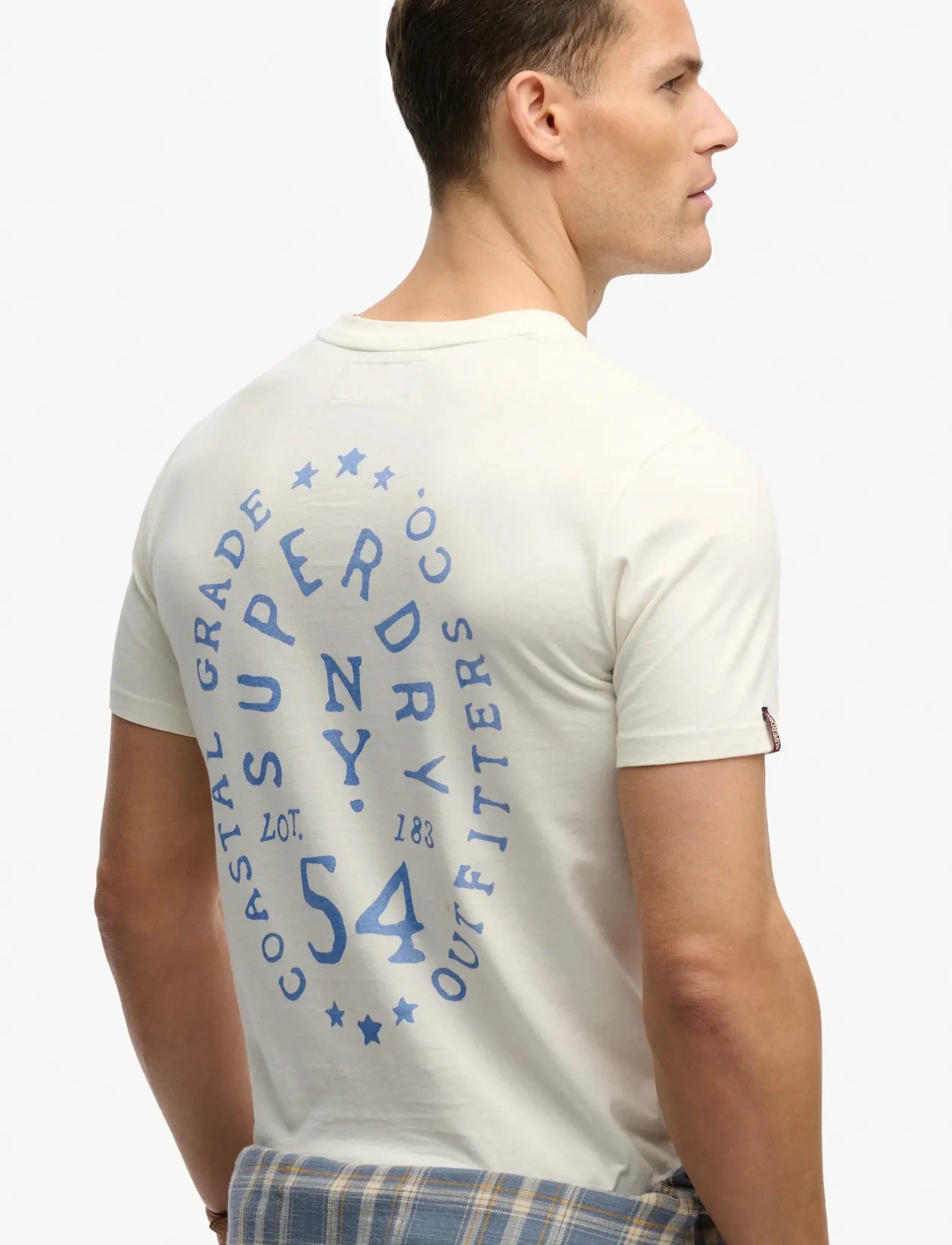 Superdry Lo-fi Dockside T-shirt off-white herr – bild 7