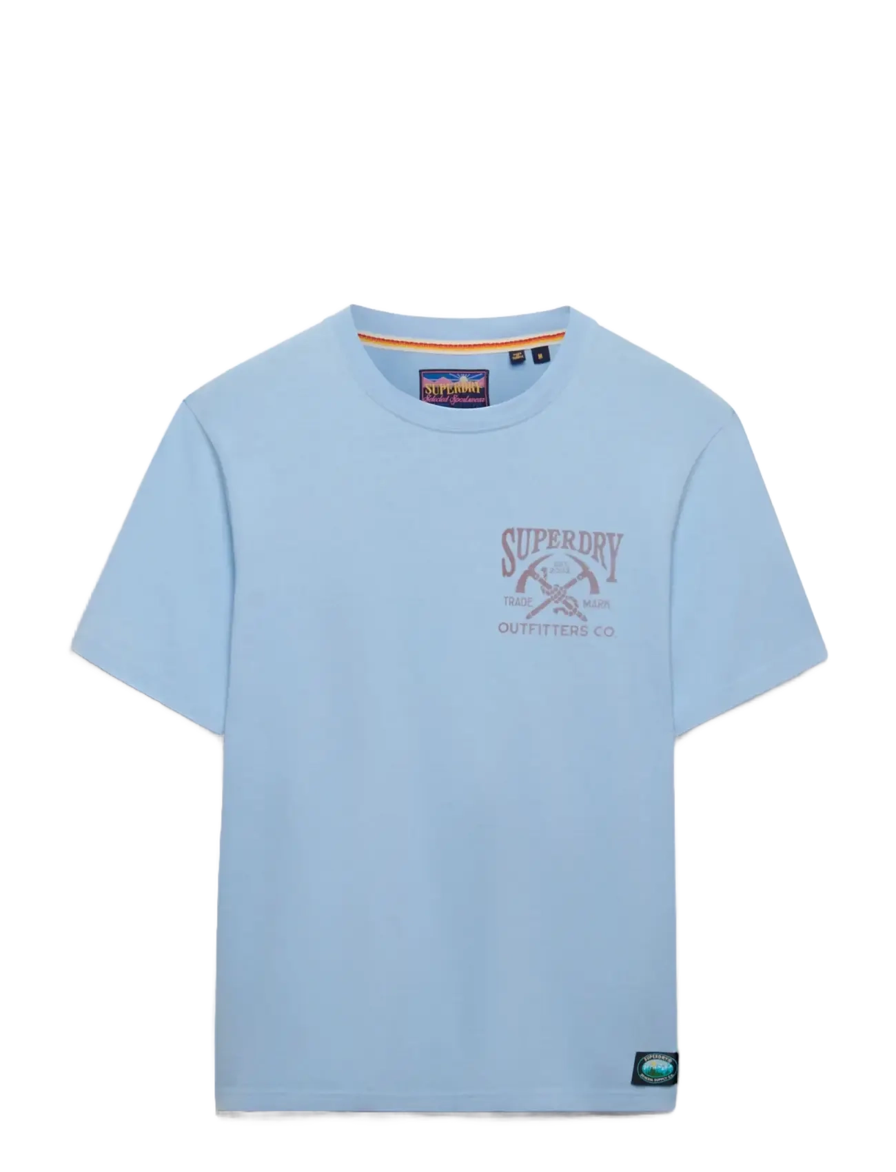 SUPERDRY Outdoors Mountain Rlxd Tee Blau - S - Herren