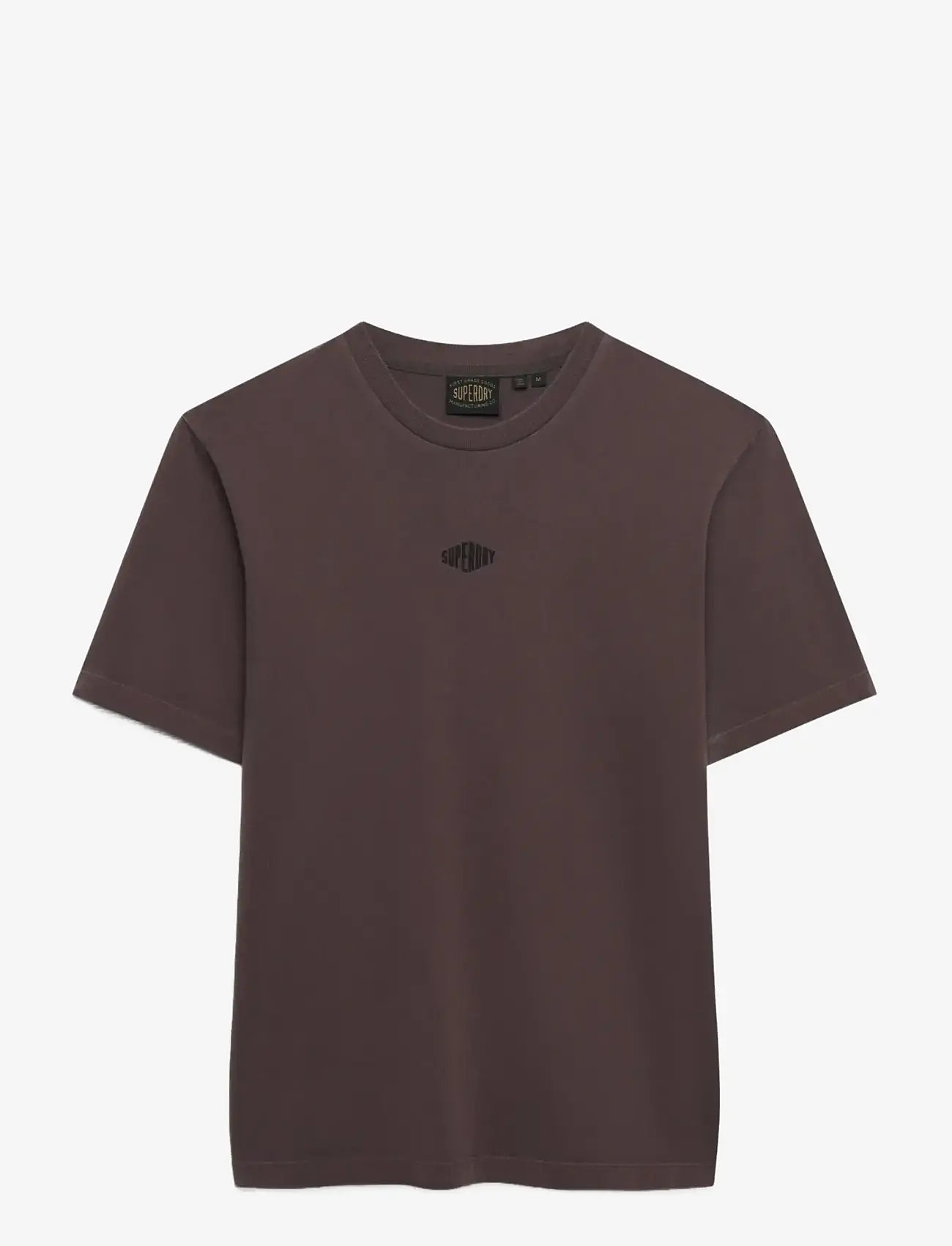 Superdry - MICRO LOGO TSHIRT - lägsta priserna - shale dark grey - 1