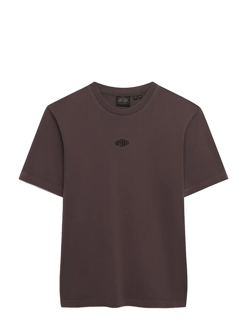 Superdry - MICRO LOGO TSHIRT - lühikeste varrukatega t-särgid - shale dark grey - 1