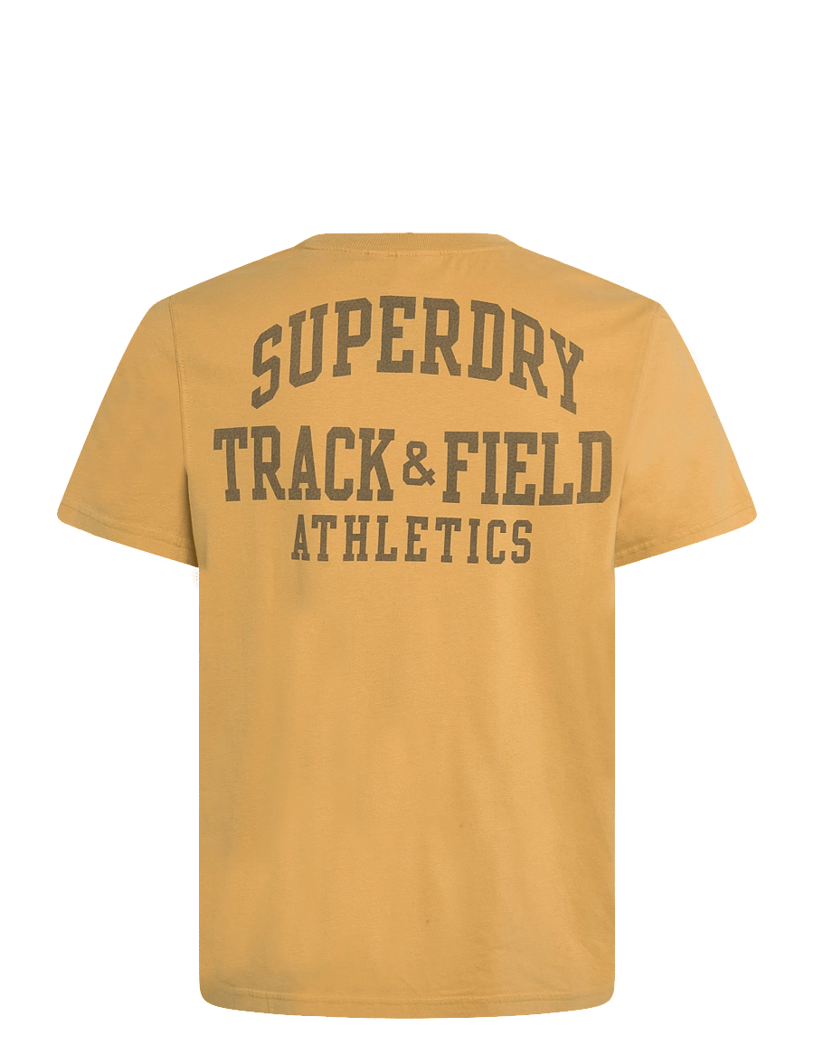 Superdry - VINTAGE PREP RELAXED PCKET TEE - korte mouwen - winter gold - 2