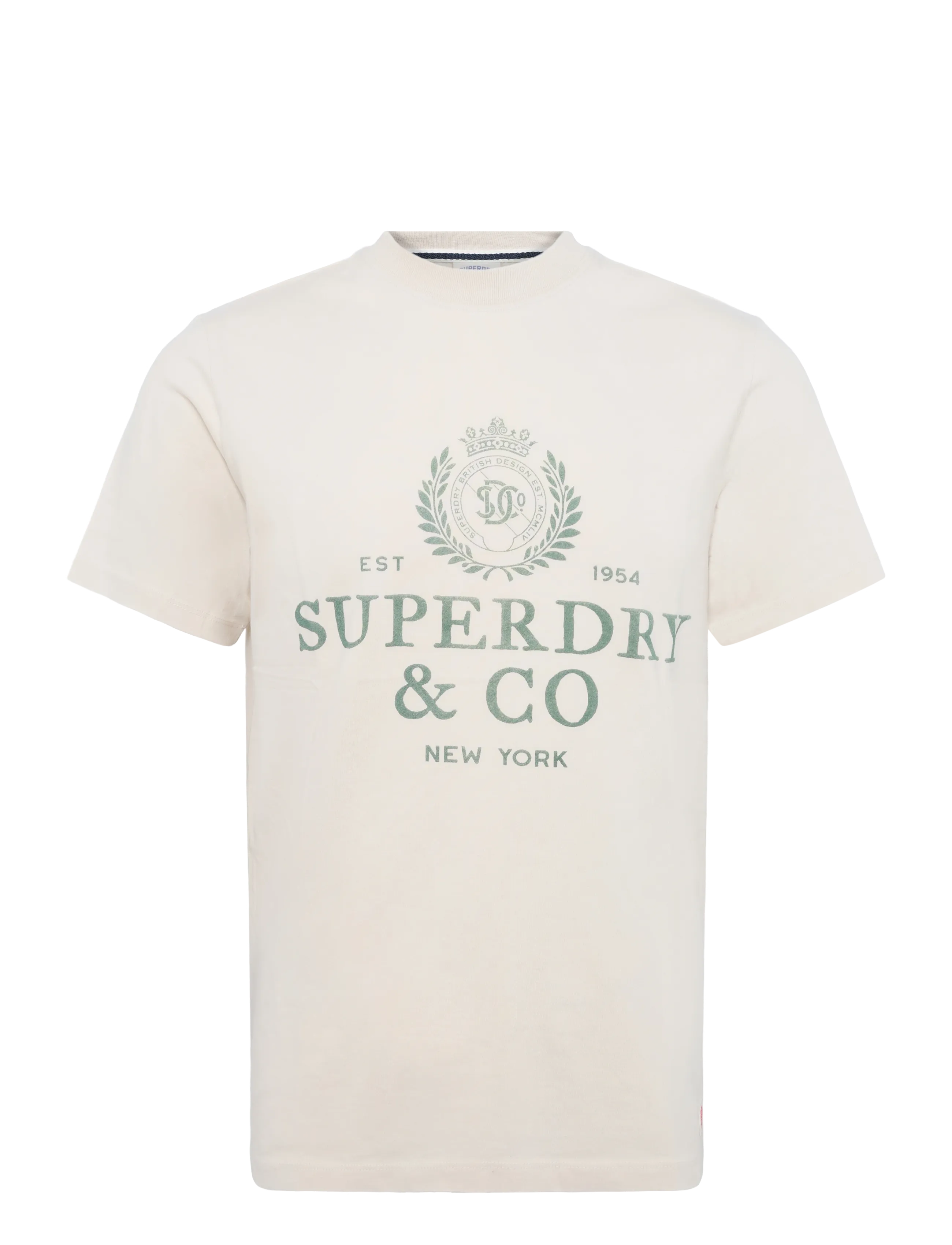 Superdry - 1954 COMPANY RELAXED TEE - kortærmede t-shirts - birch - 1