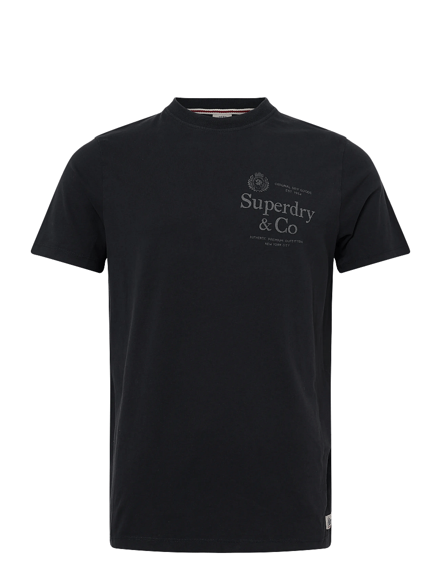 Superdry - 1954 COMPANY RELAXED TEE - kurzärmelige t-shirts - dark navy - 1