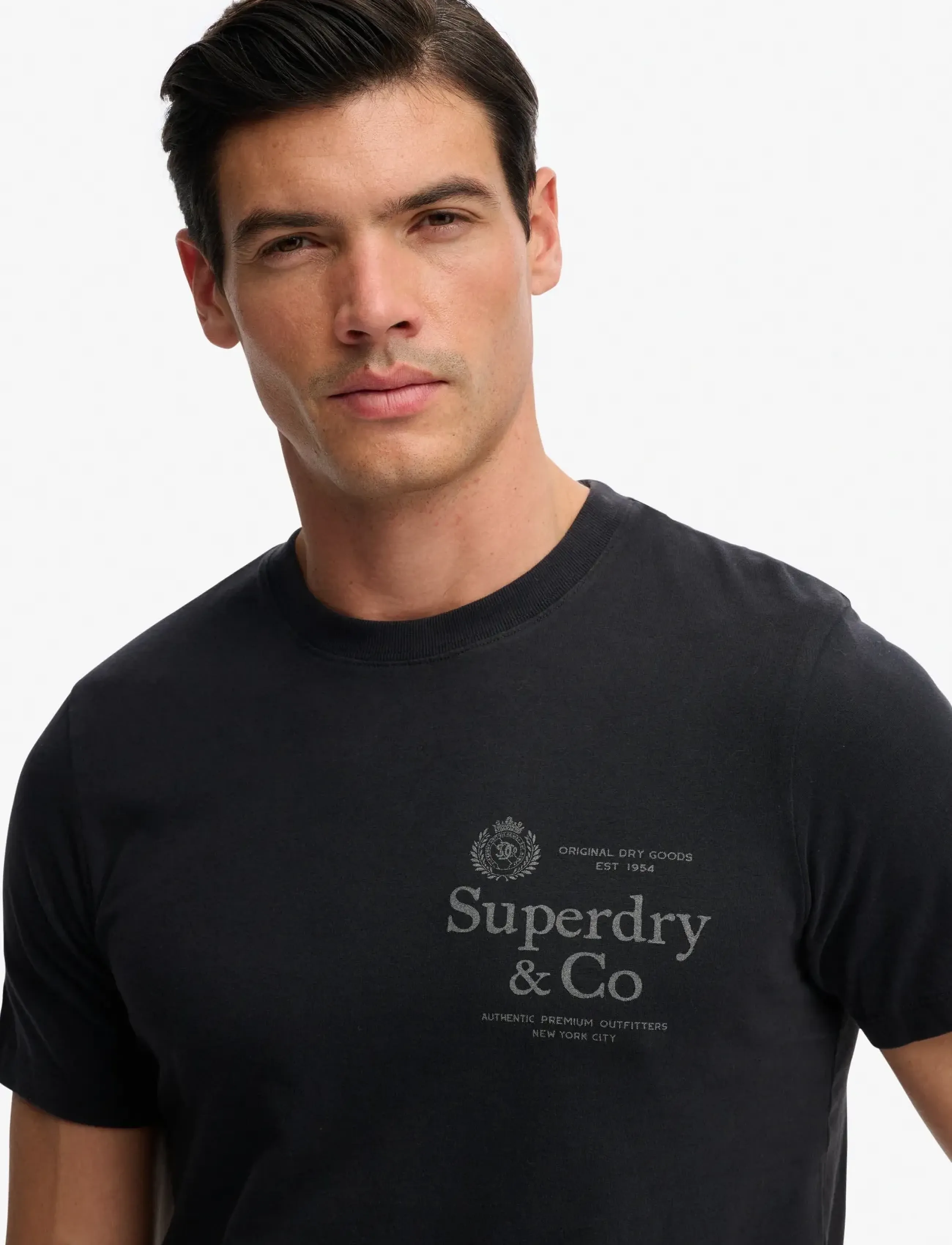 Superdry - 1954 COMPANY RELAXED TEE - kurzärmelige t-shirts - dark navy - 3