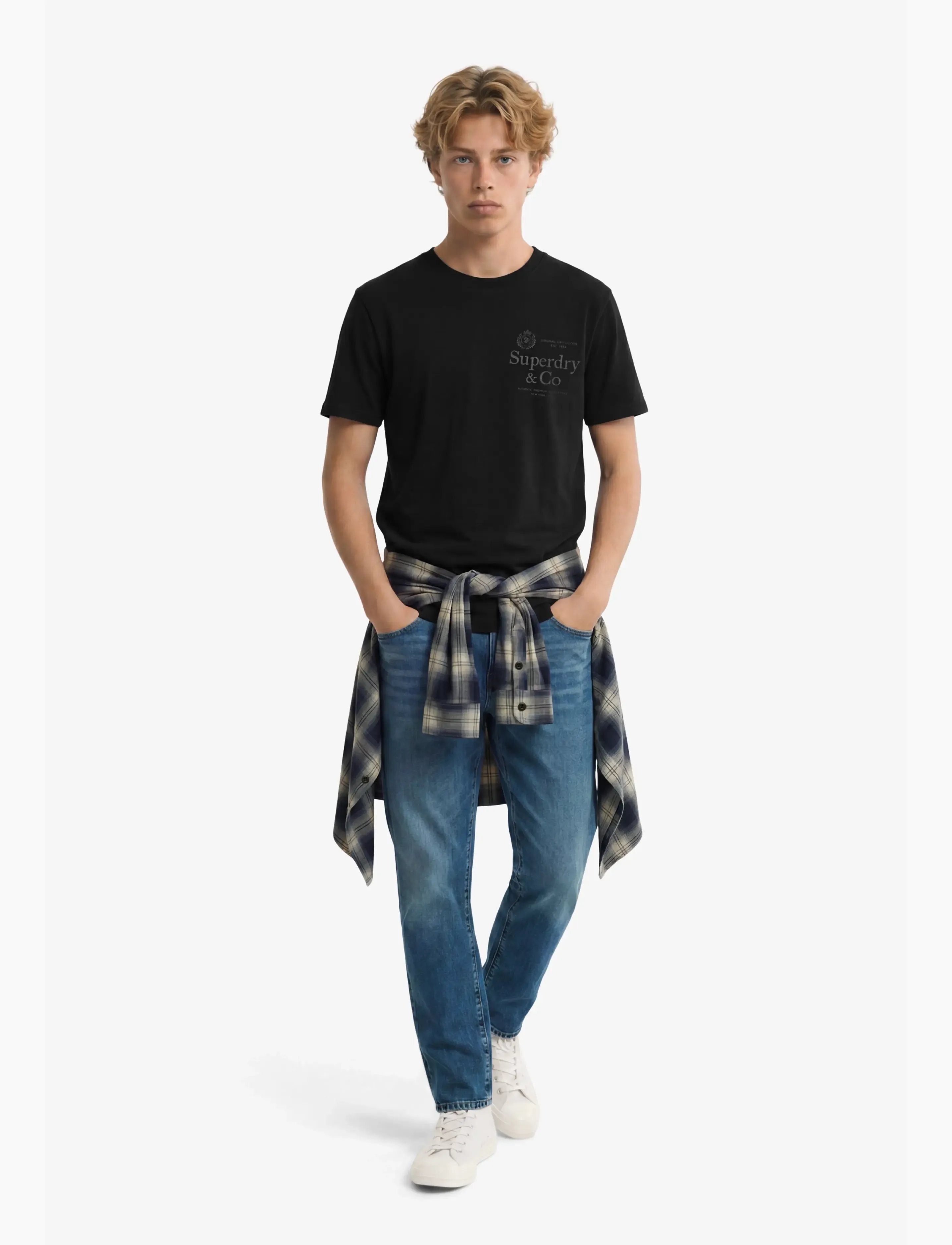 Superdry 1954 Company Relaxed Tee t-shirts herr – bild 6