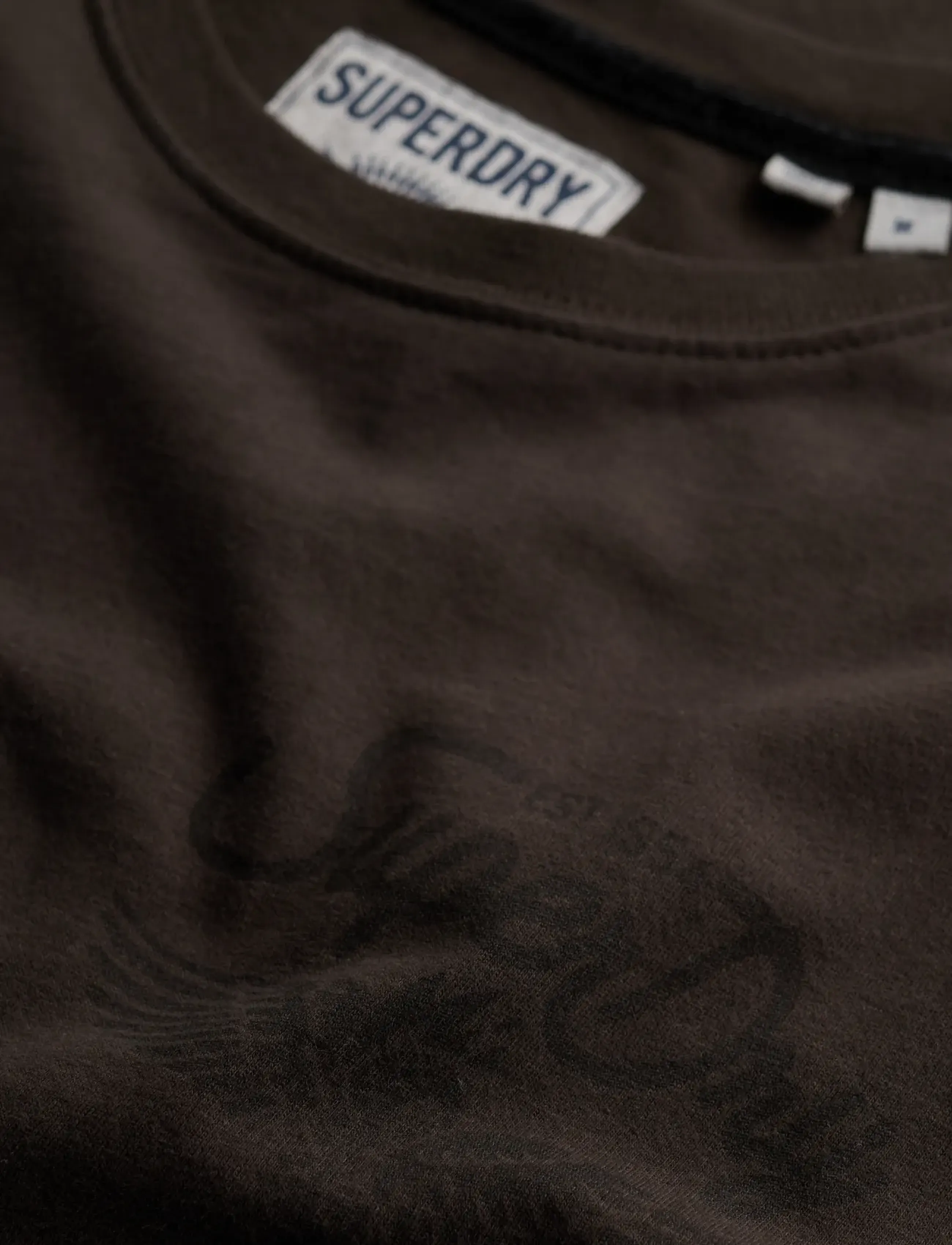 Superdry - VINTAGE BIKER TEE - kurzärmelige t-shirts - vintage black - 5
