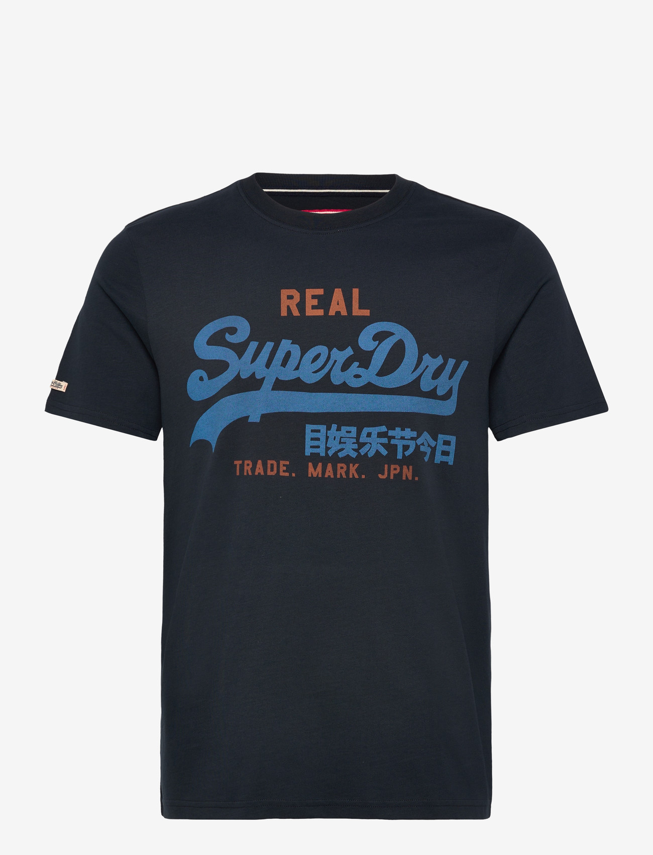 Superdry - VL CLASSIC TEE - short-sleeved t-shirts - eclipse navy - 1