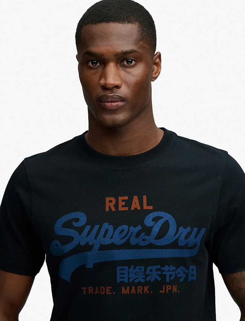 Superdry - VL CLASSIC TEE - short-sleeved t-shirts - eclipse navy - 3