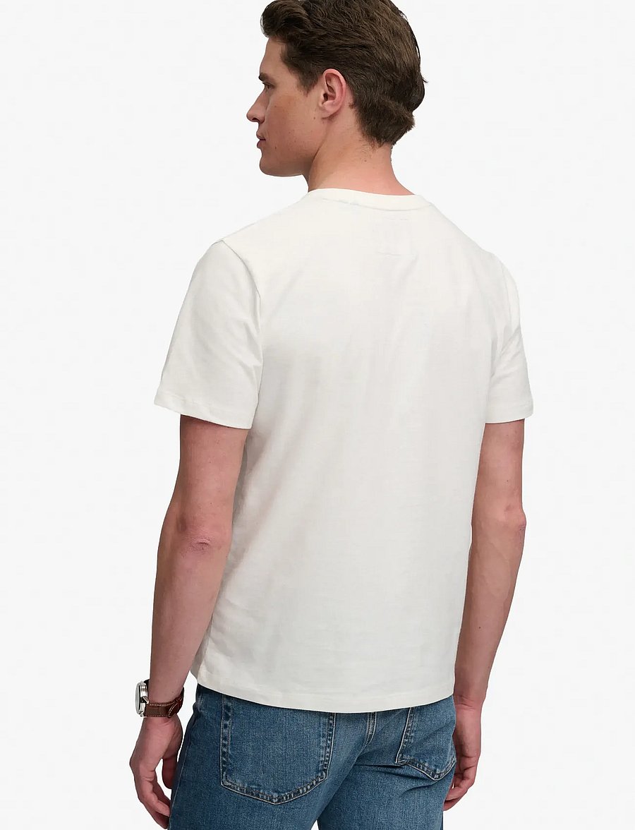 Superdry - VL CLASSIC TEE - kortärmade t-shirts - cream - 2