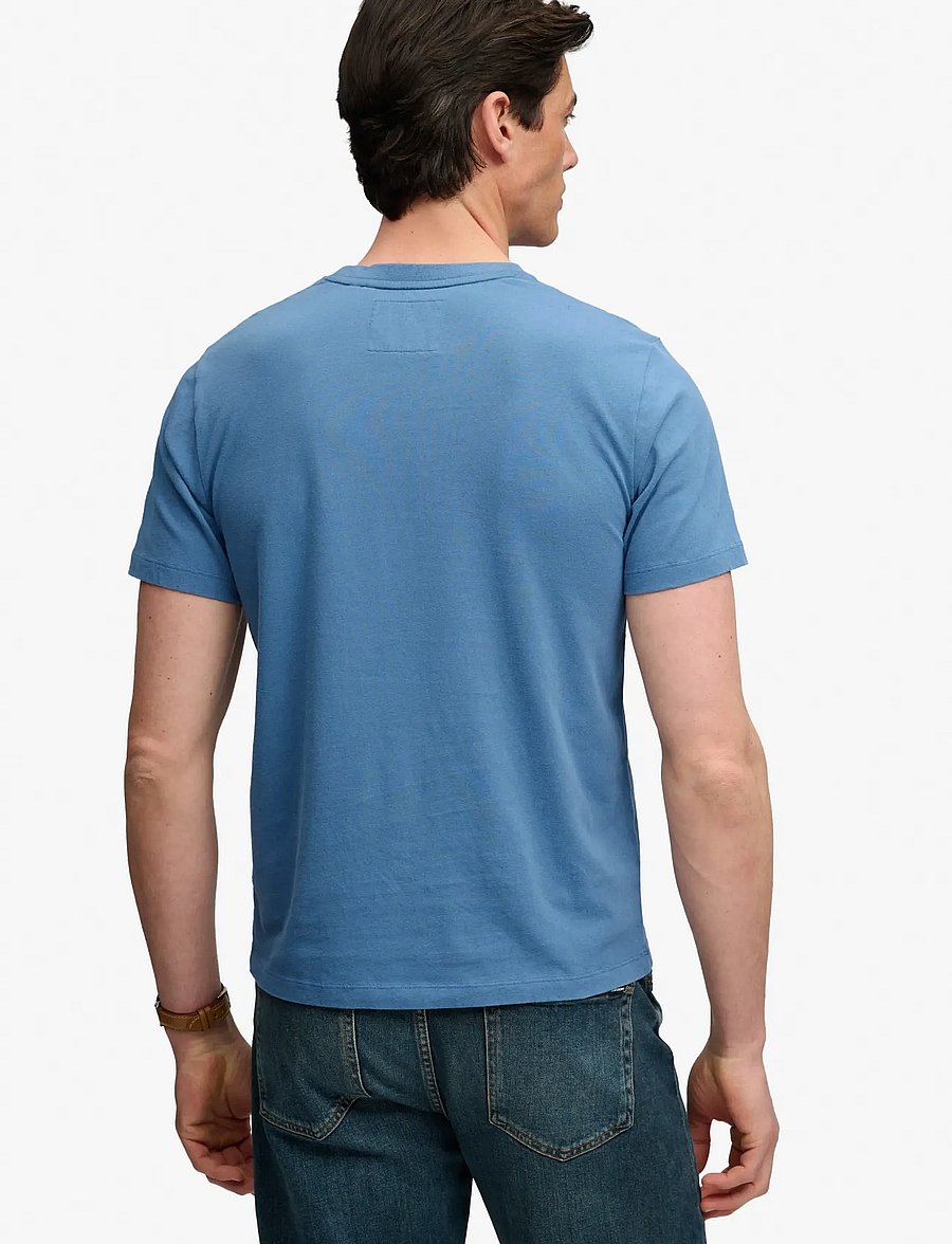 Superdry - VL CLASSIC TEE - kortærmede t-shirts - wedgewood blue - 2