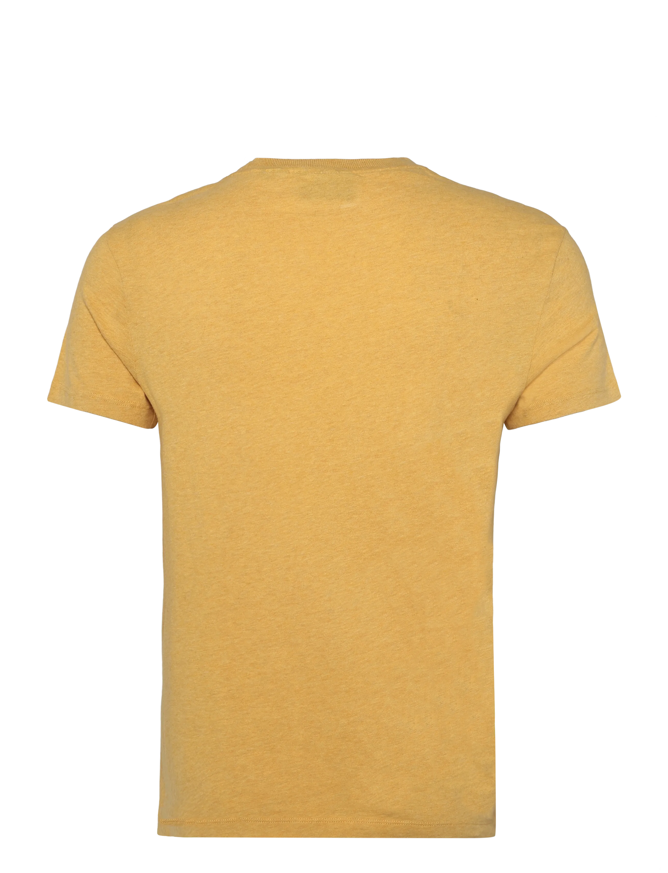 Superdry - ESSENTIAL STACKED LOGO EMB TEE - lühikeste varrukatega t-särgid - ochre yellow marl/yolk yellow - 2