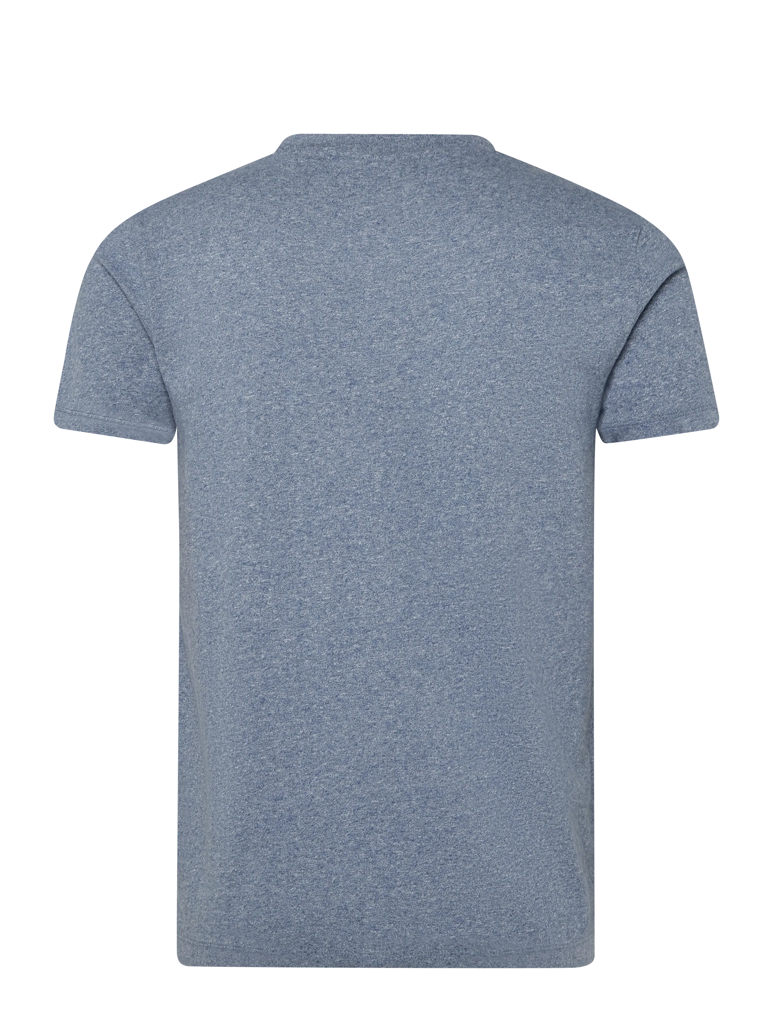 Superdry - ESSENTIAL STACKED LOGO EMB TEE - kurzärmelige t-shirts - bay blue marl/pink - 2